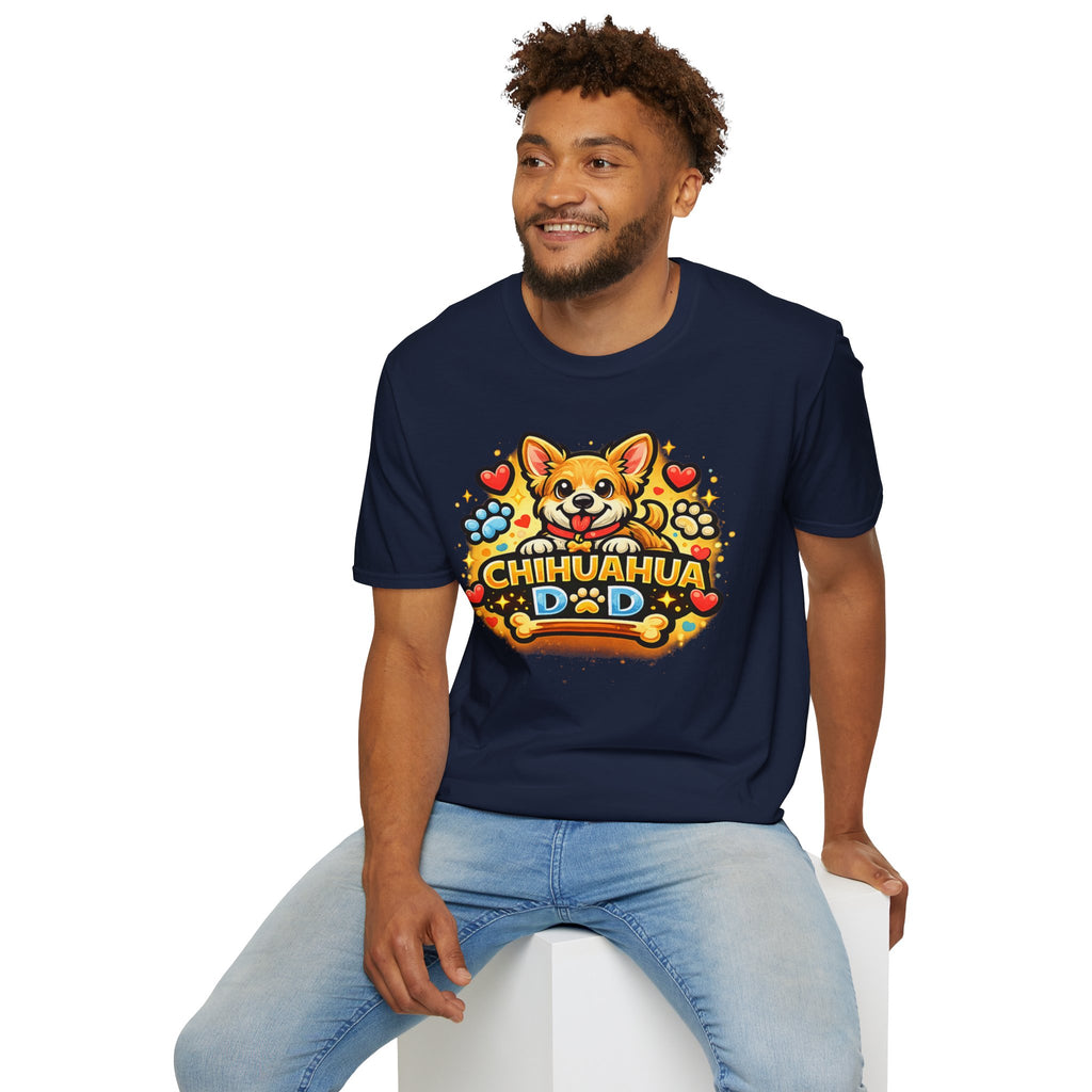 Chihuahua Dad T-Shirt — Dog Dad Love Tee