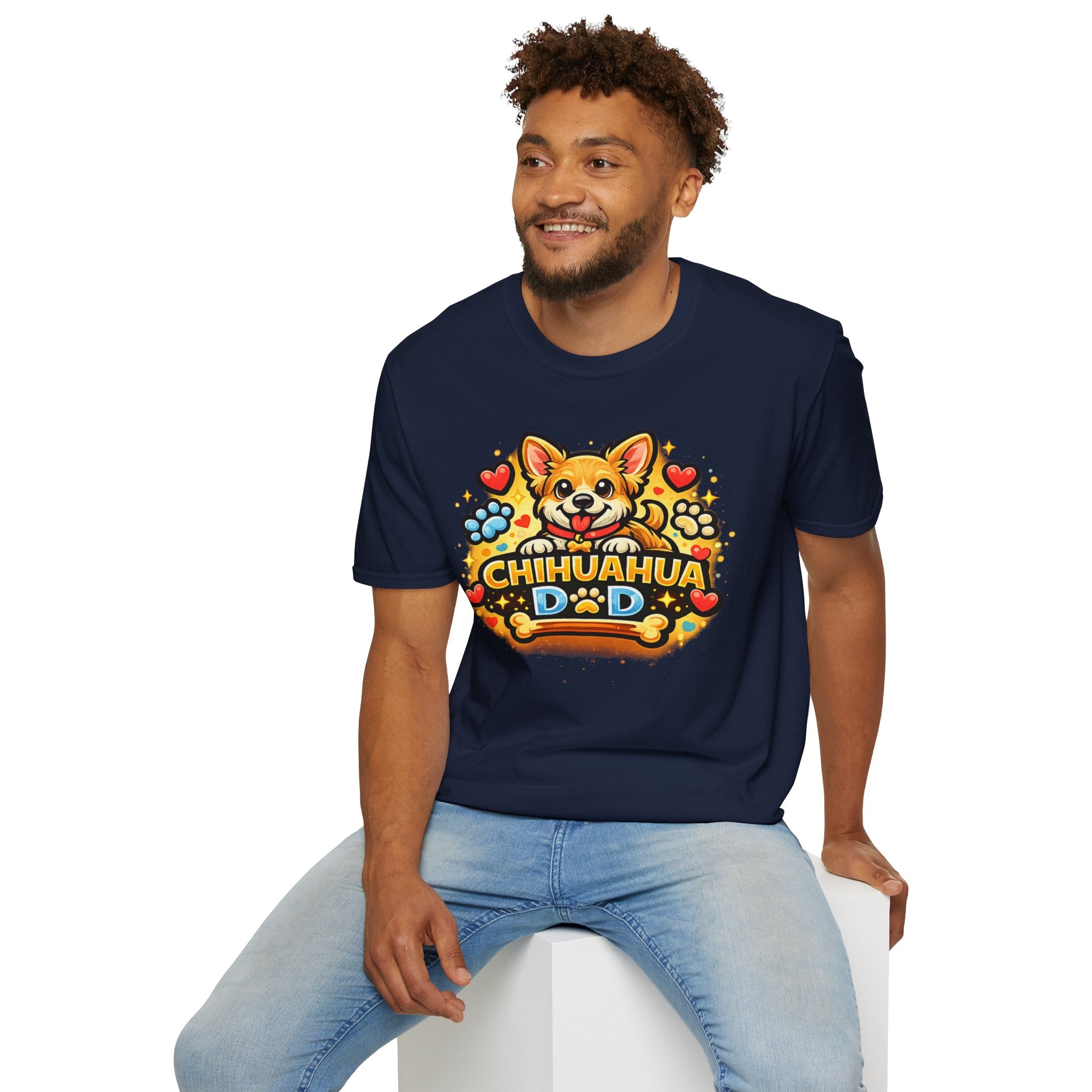 Chihuahua Dad T-Shirt — Dog Dad Love Tee