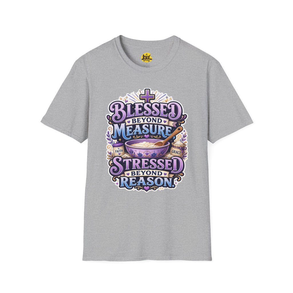 Blessed Beyond Measure T-Shirt — Faith-Inspired Christian Graphic Tee