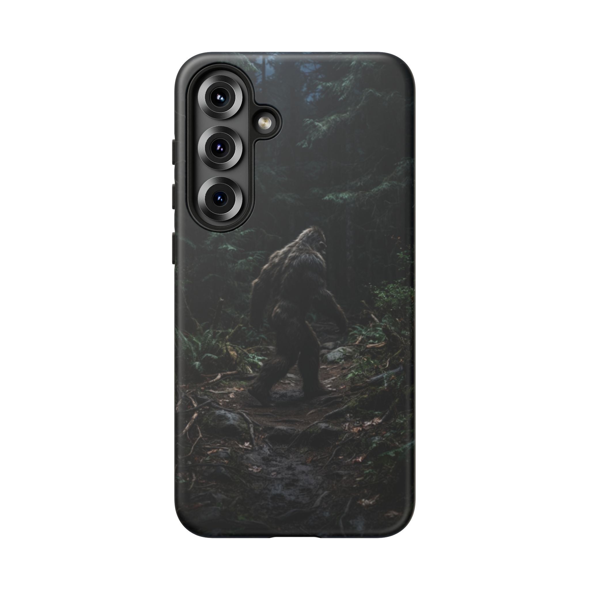 Bigfoot Forest Phone Case — Sasquatch Woodland Protective Cover