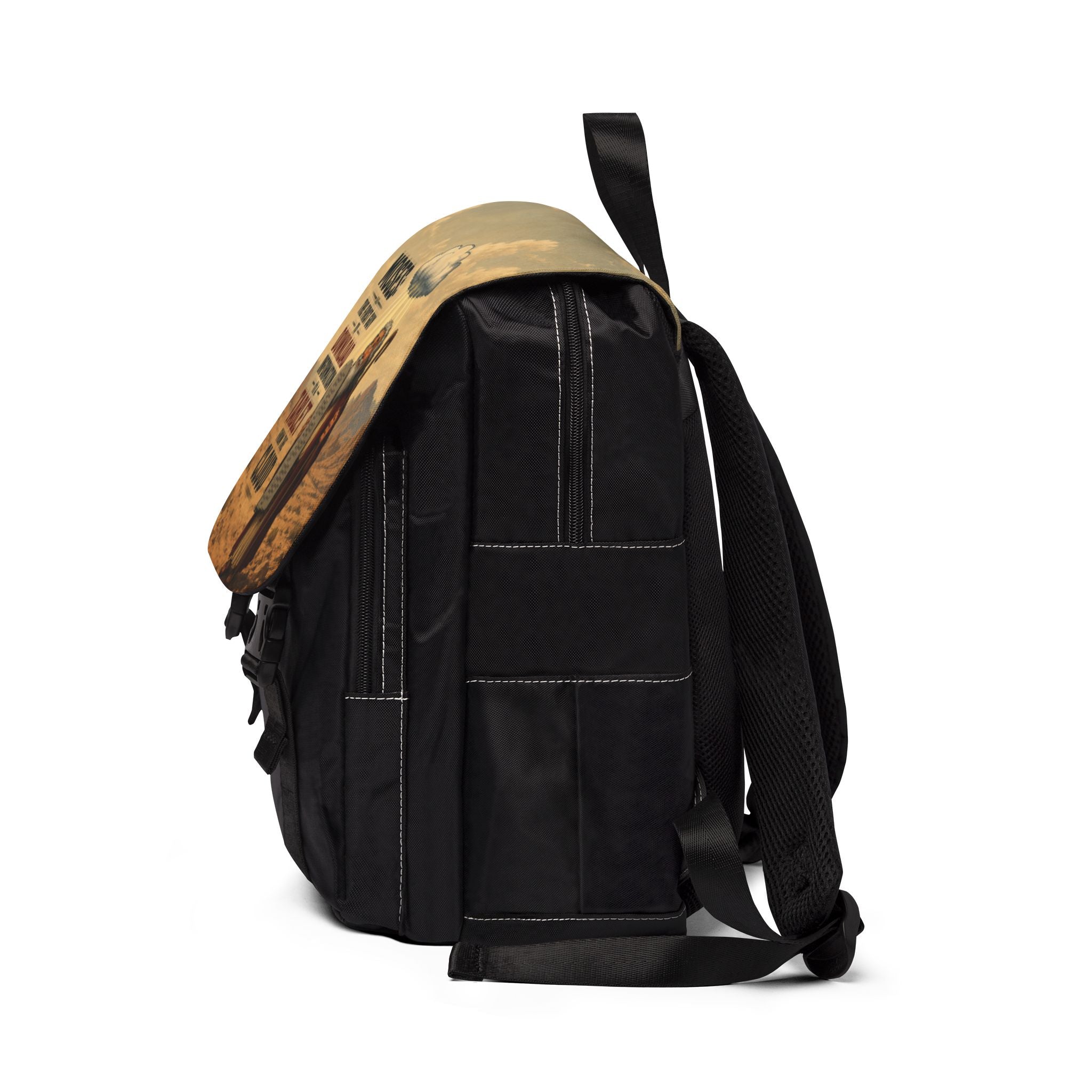 Moses Christian Shoulder Backpack – Classic Tech Biblical Humor Design