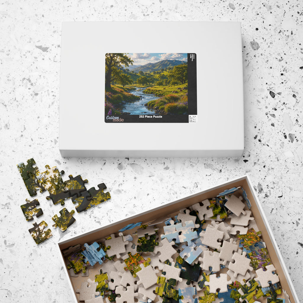 Scenic River Valley Jigsaw Puzzle — 110-1014 pcs Nature Puzzle