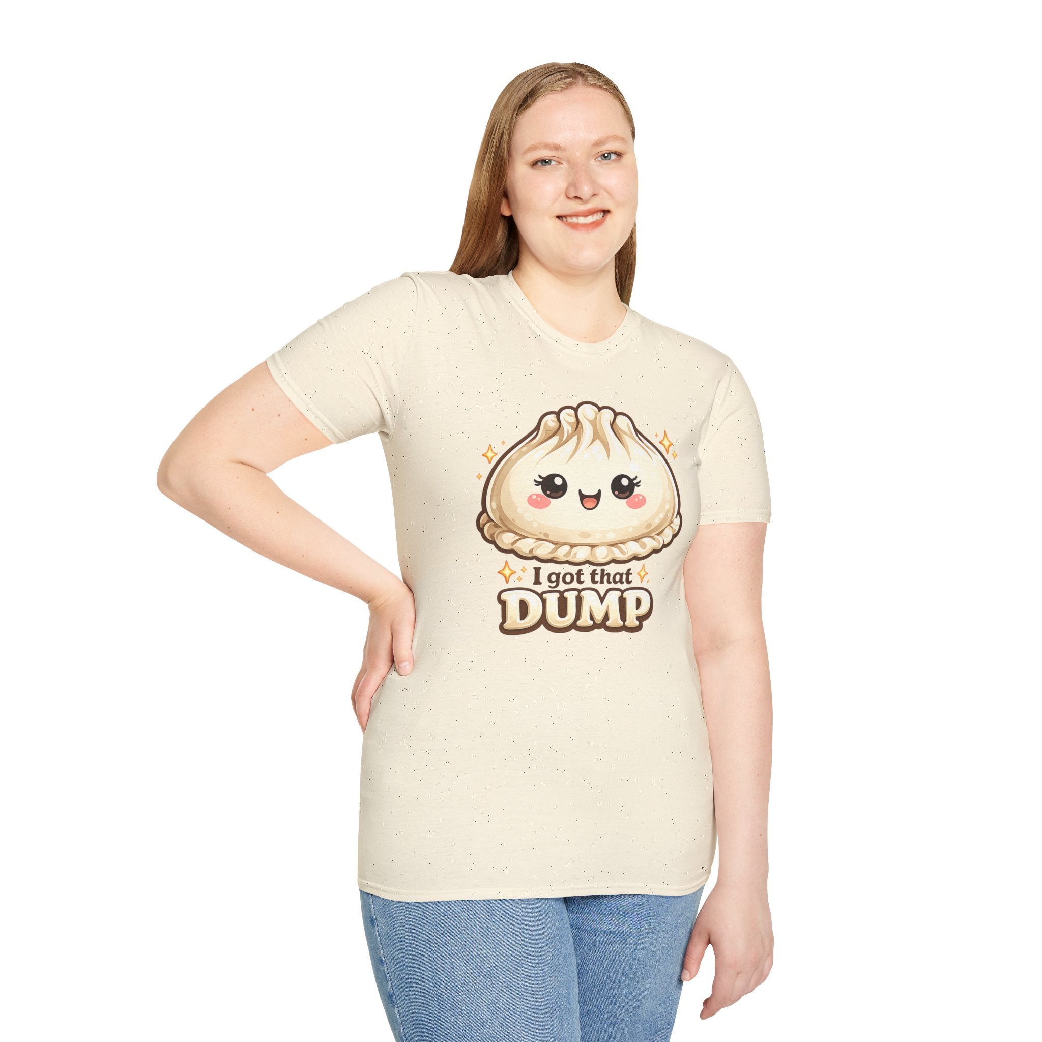 Dumpling T-Shirt — Cute Kawaii Dumpling Design with "I Got That Dump"