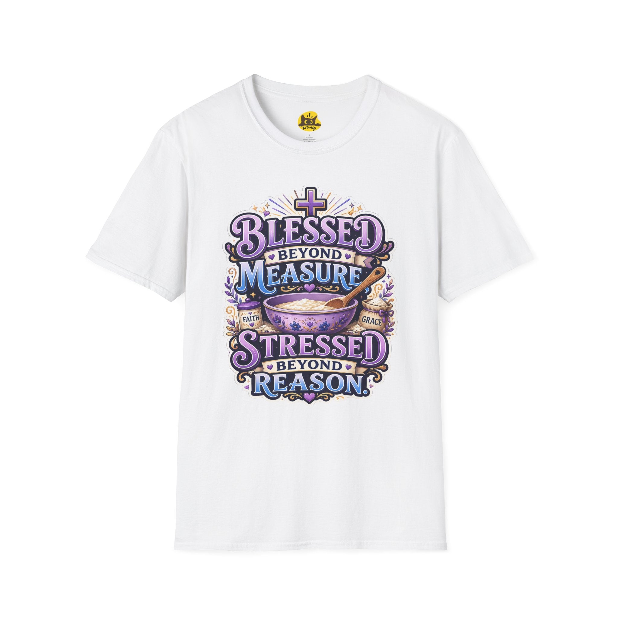 Blessed Beyond Measure T-Shirt — Faith-Inspired Christian Graphic Tee