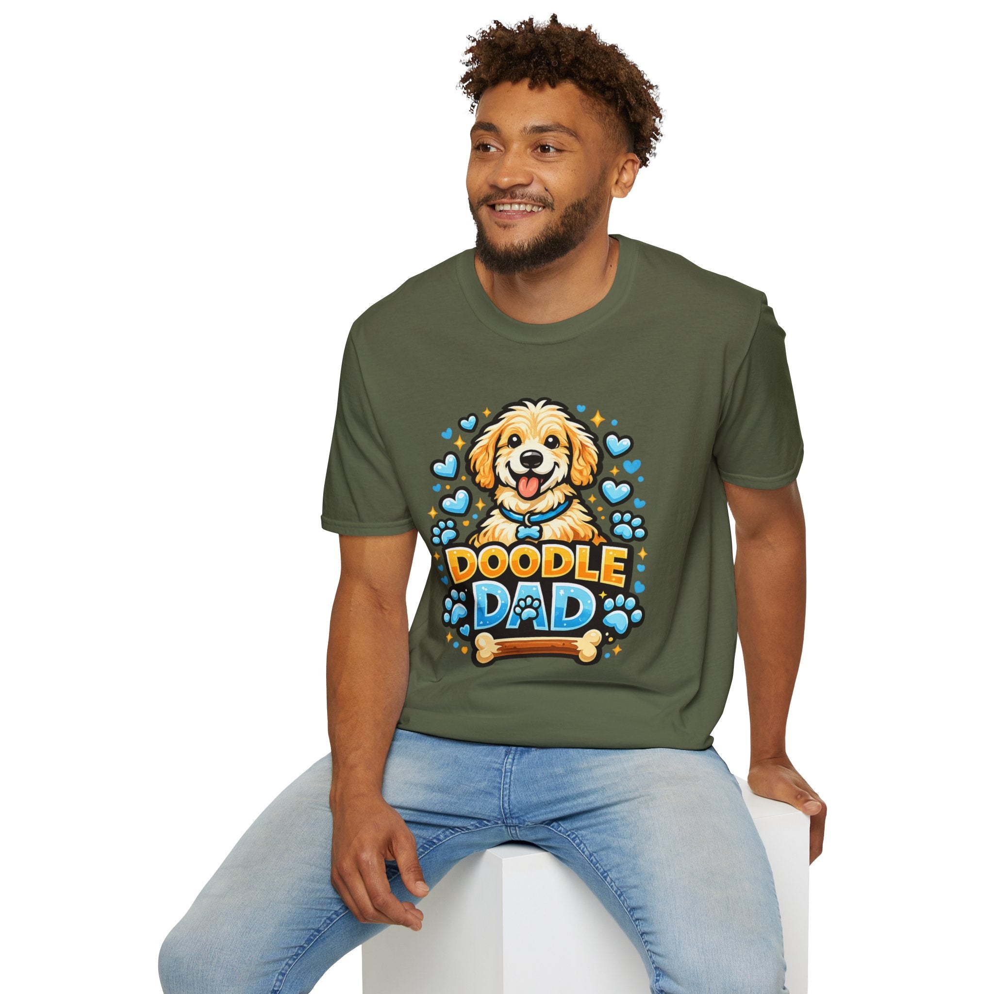Doodle Dad T-Shirt — Cute Goldendoodle Dog Dad Tee