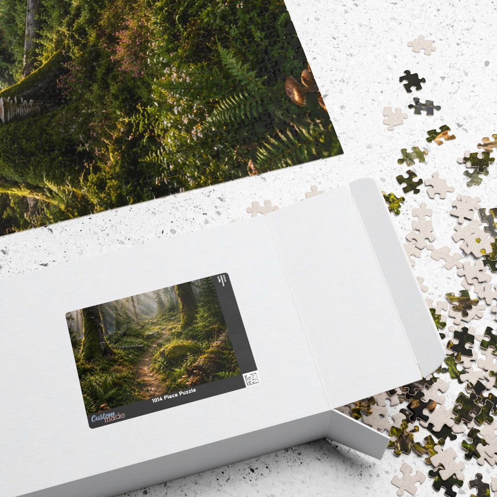 Mystic Forest Path Puzzle — Scenic Woodland Jigsaw (110/252/520/1014 pcs)