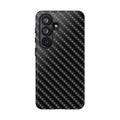 Carbon Fiber Pattern Tough Phone Case - Slim Protective Phone Cover