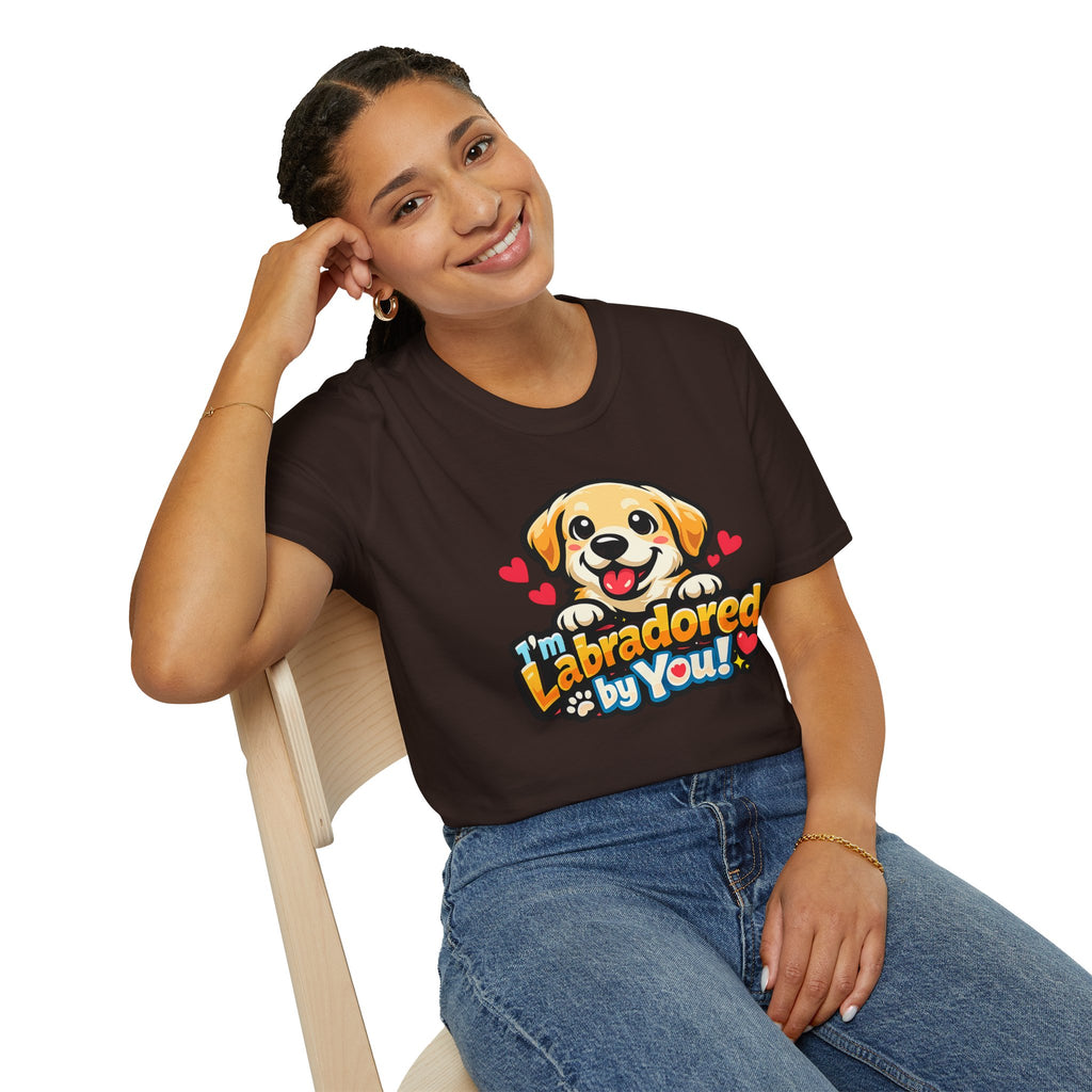 "I'm Labradored by You" Dog Lover Tee — Labradored Cute Puppy T‑Shirt