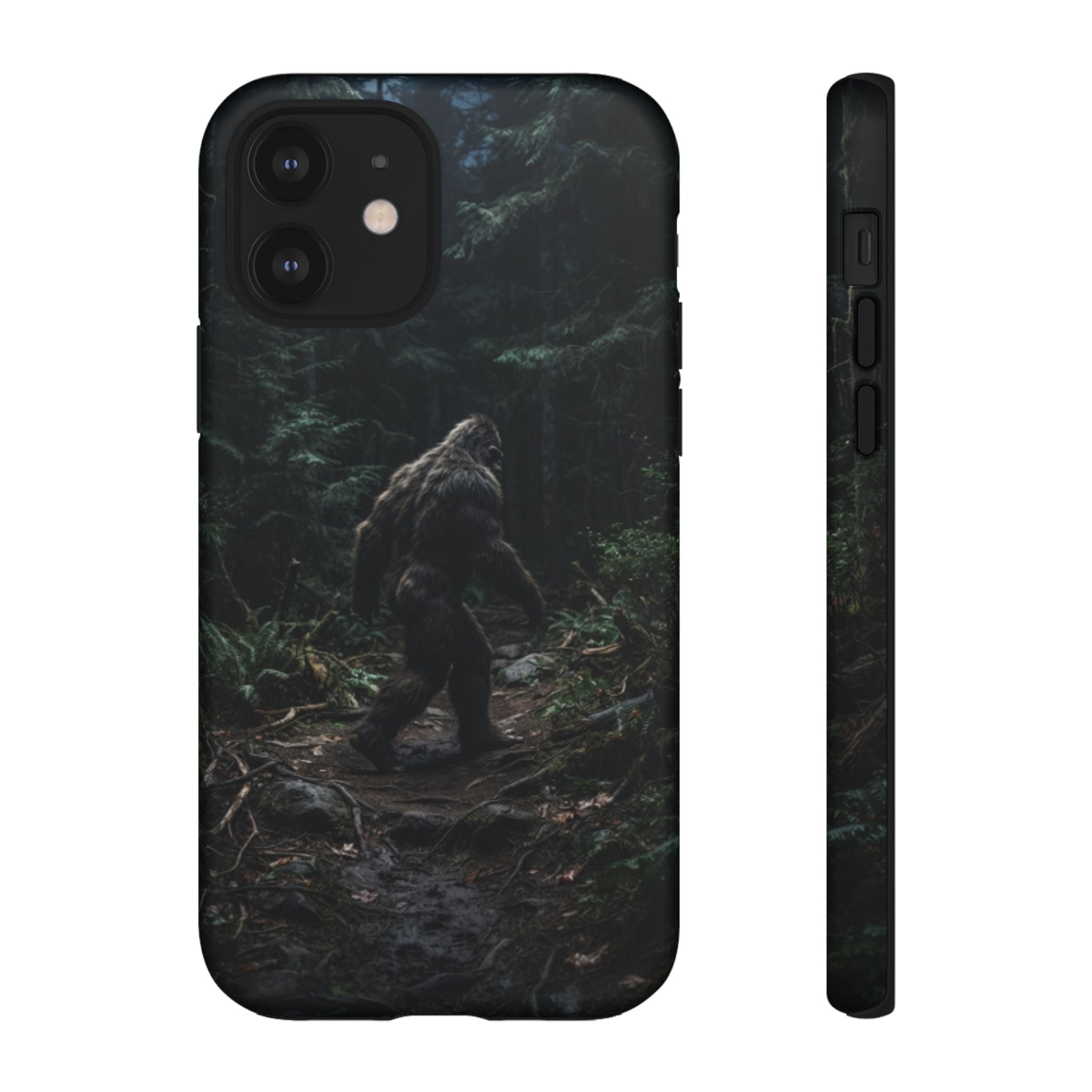 Bigfoot Forest Phone Case — Sasquatch Woodland Protective Cover