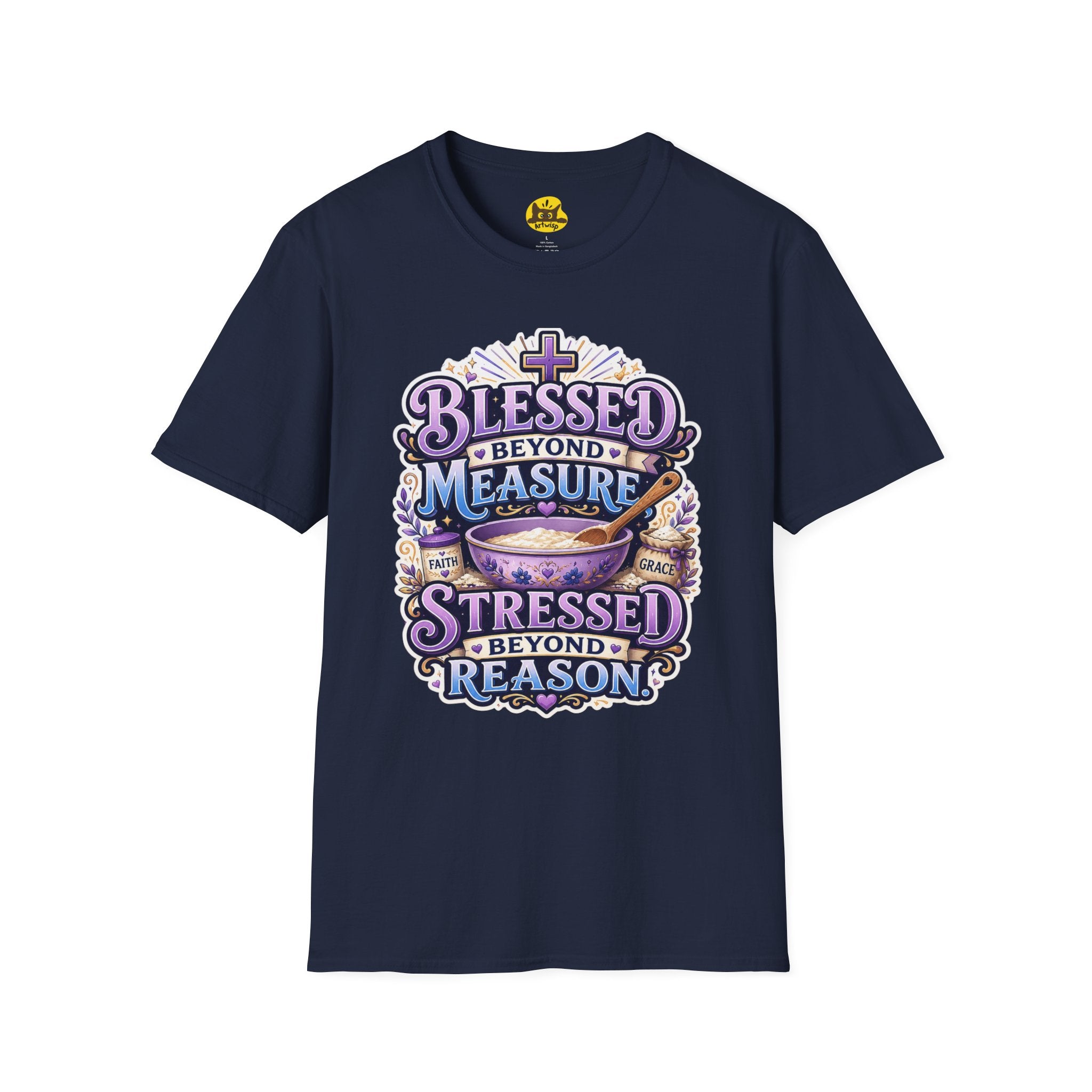Blessed Beyond Measure T-Shirt — Faith-Inspired Christian Graphic Tee