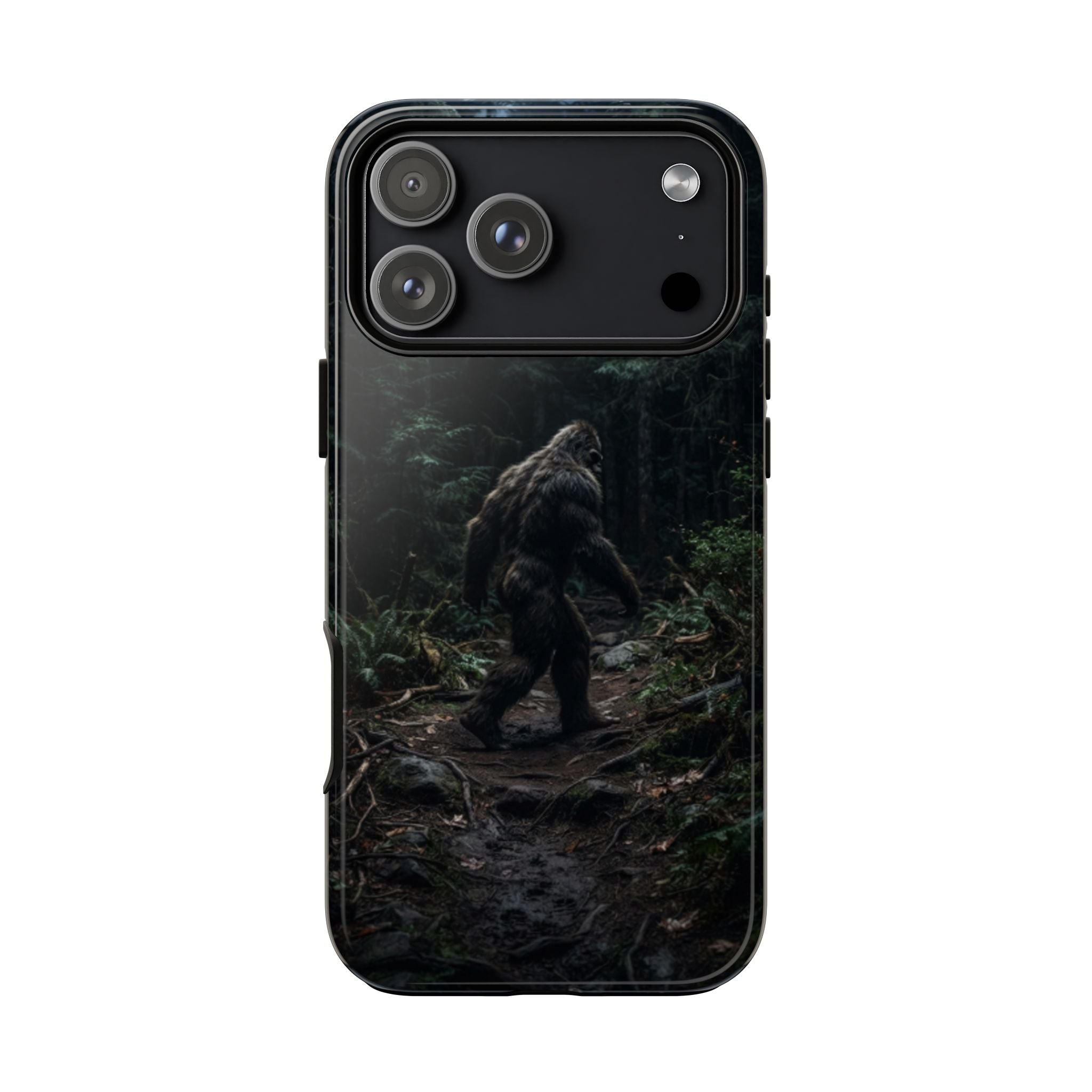 Bigfoot Forest Phone Case — Sasquatch Woodland Protective Cover