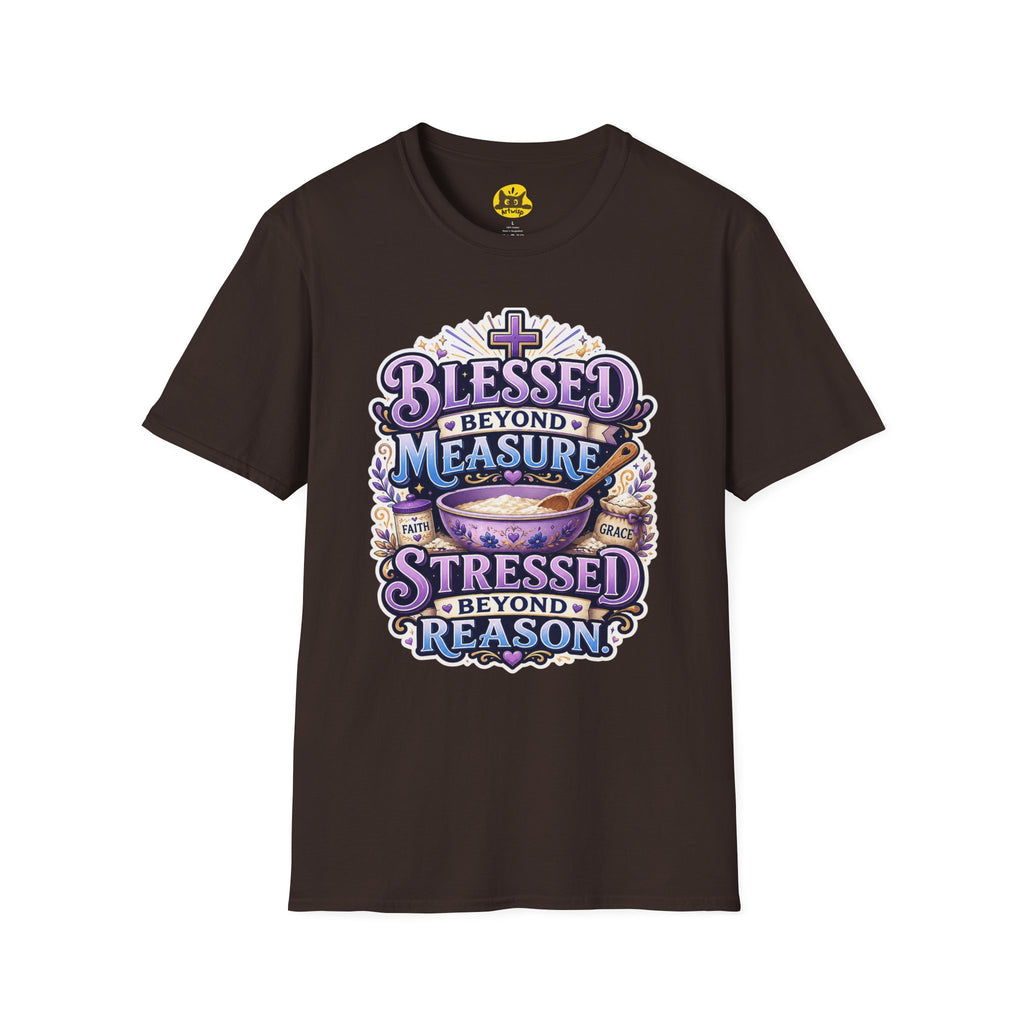 Blessed Beyond Measure T-Shirt — Faith-Inspired Christian Graphic Tee