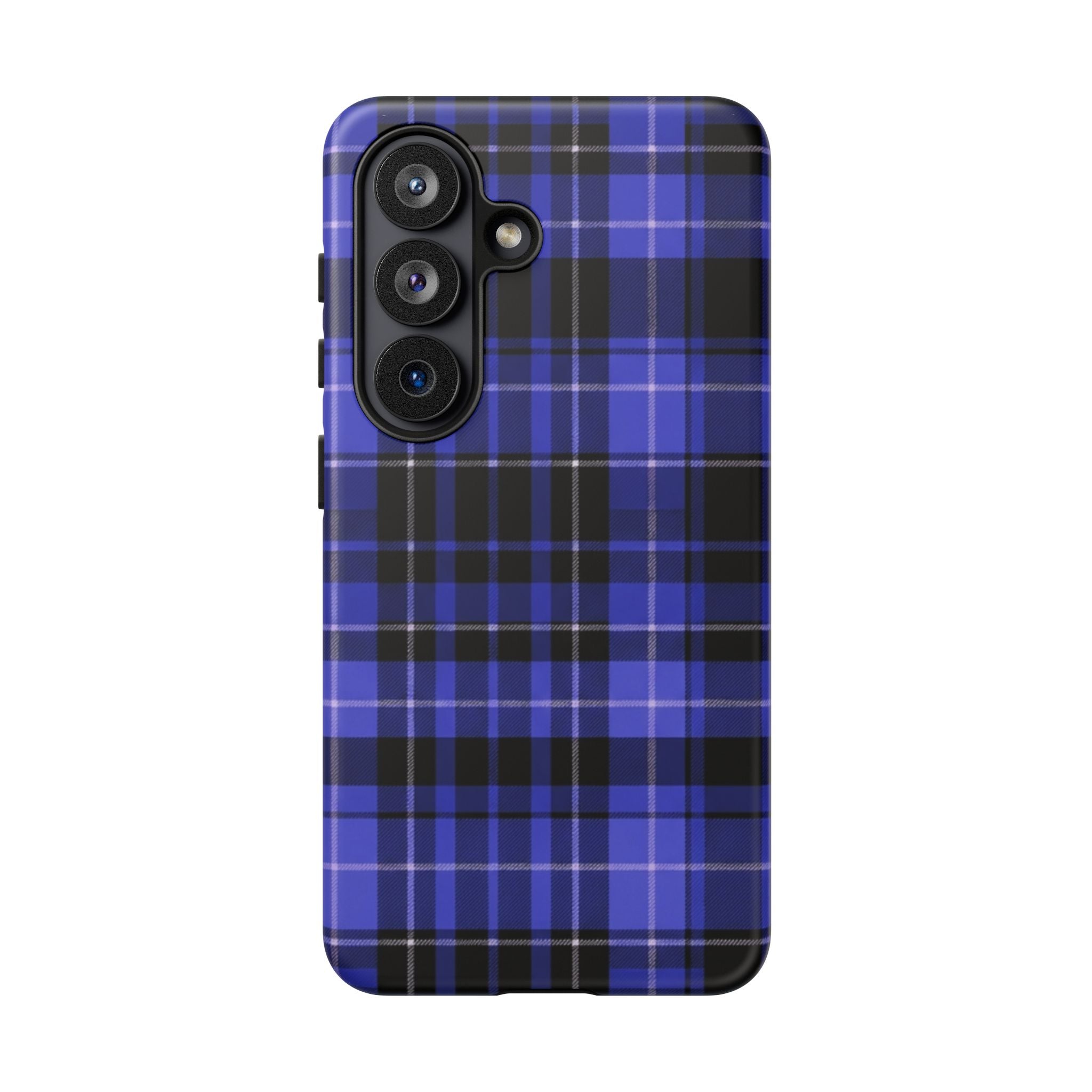 Blue Buffalo Plaid Tough Case — Blue Plaid Protective Phone Case