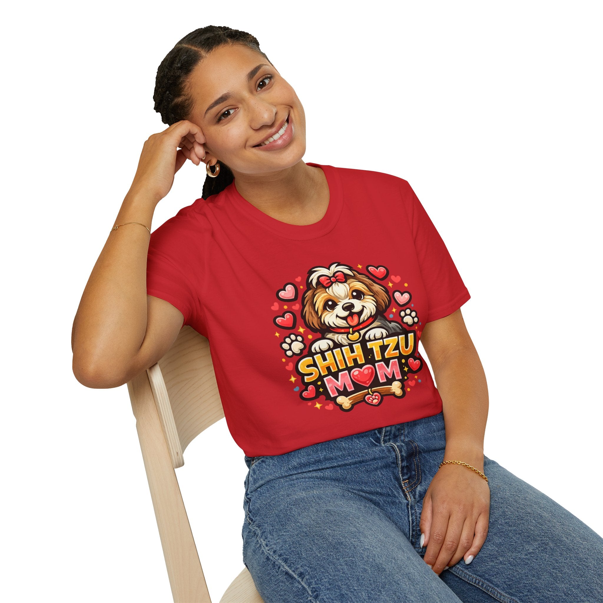 Shih Tzu Mom T-Shirt — Cute Shitzu Mom Tee