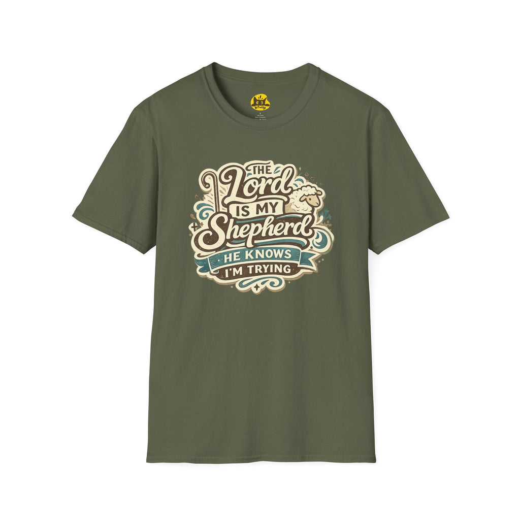 The Lord Is My Shepherd T-Shirt — Christian Faith Inspirational Tee