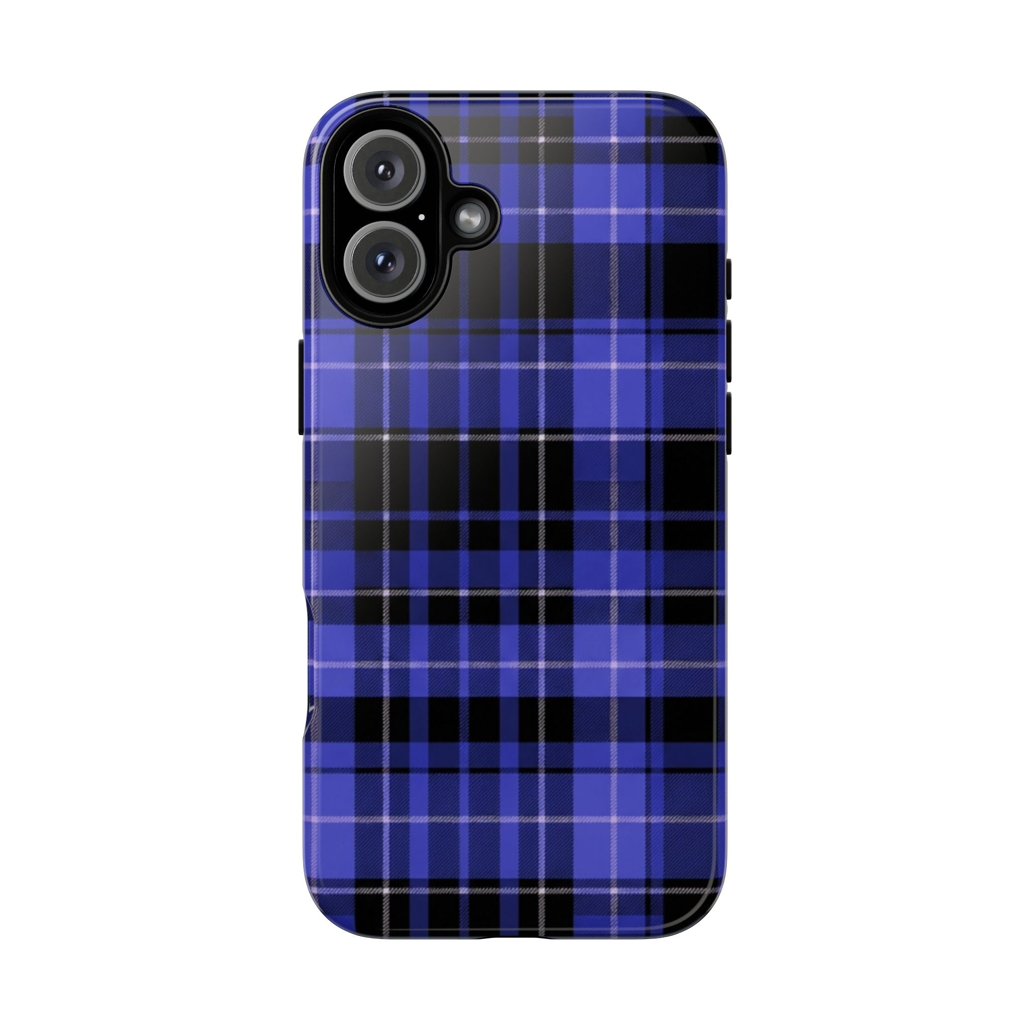 Blue Buffalo Plaid Tough Case — Blue Plaid Protective Phone Case