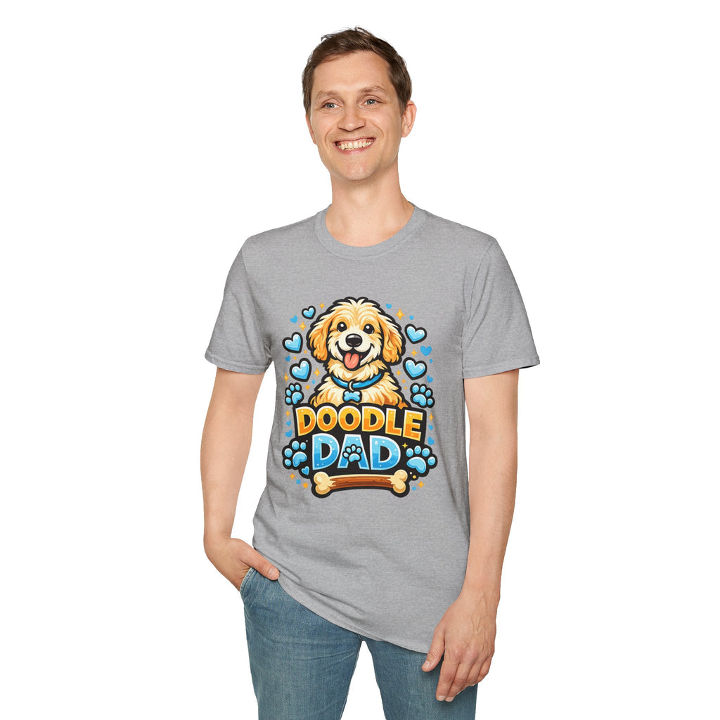 Doodle Dad T-Shirt — Cute Goldendoodle Dog Dad Tee