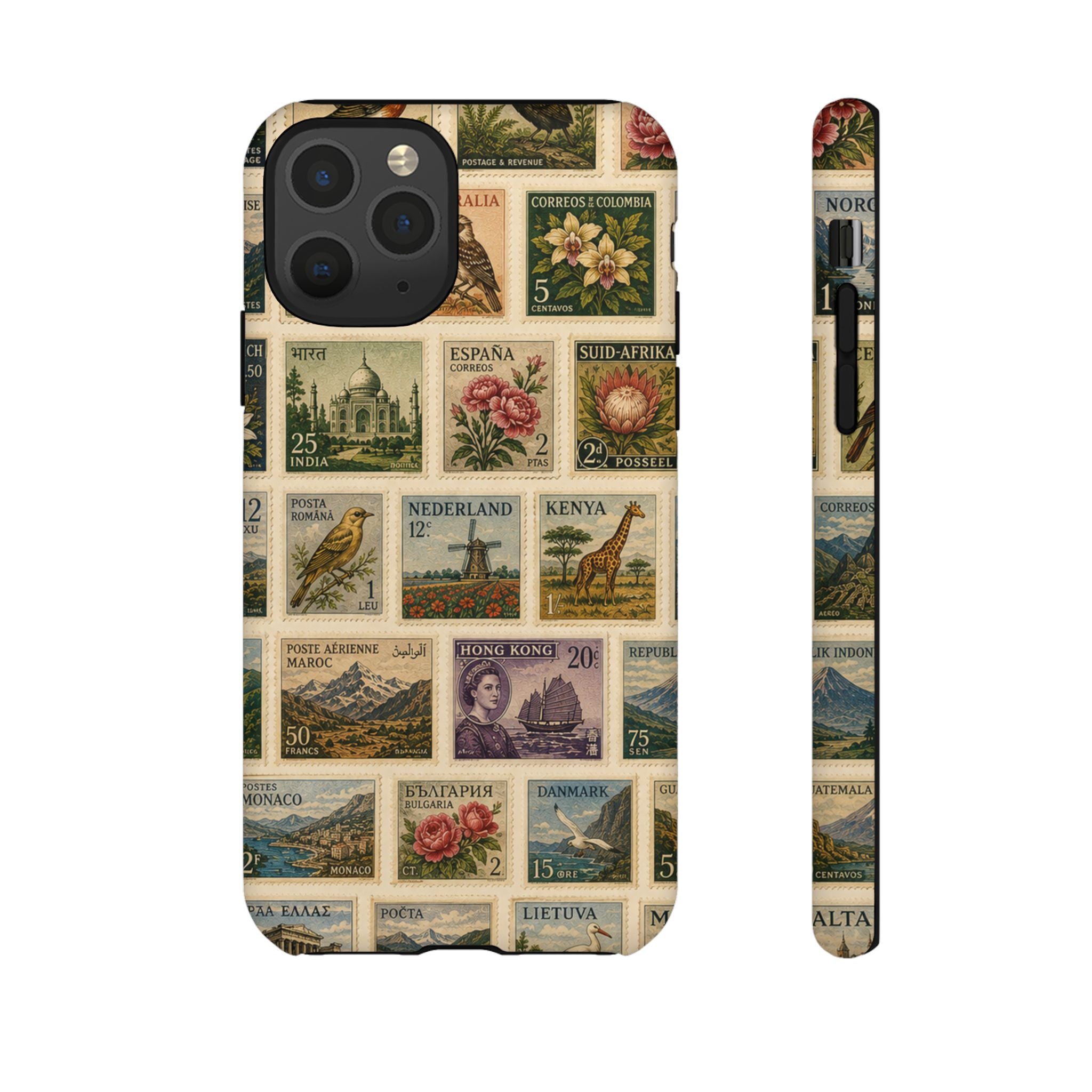 Vintage Postage Stamp Phone Case | Multiple Types