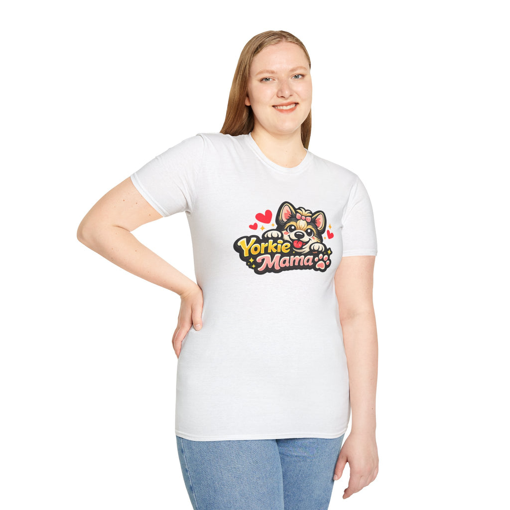 Yorkie Mama T-Shirt — Cute Yorkshire Terrier Mom Tee