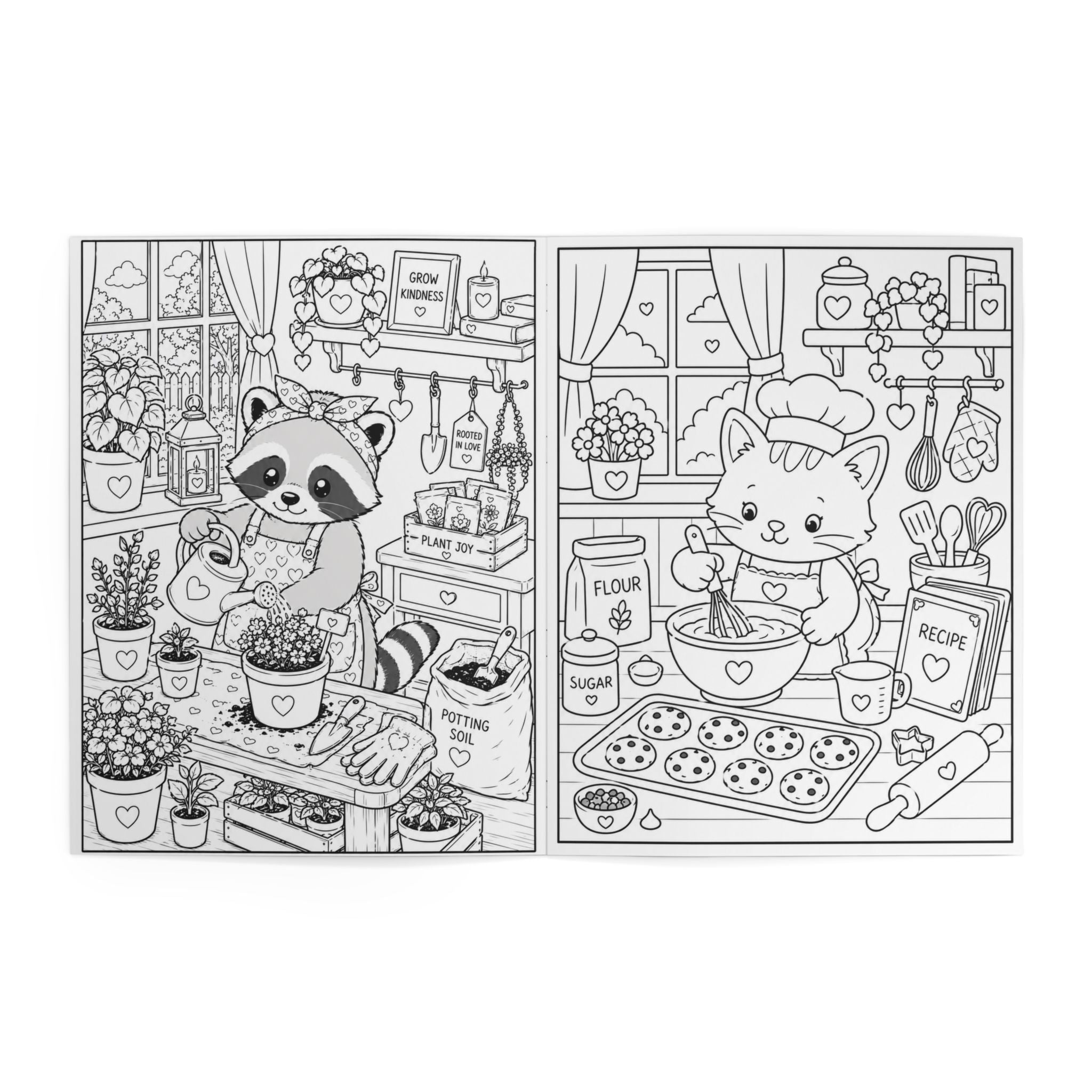 Awesome Cozy Animals Coloring Book — Cozy Coloring Book (Create. Color. Imagine.)