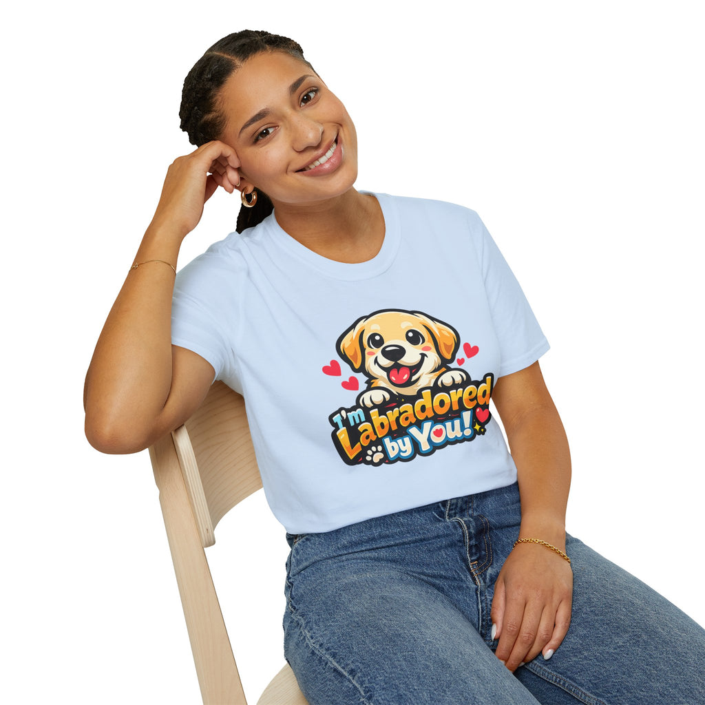 "I'm Labradored by You" Dog Lover Tee — Labradored Cute Puppy T‑Shirt