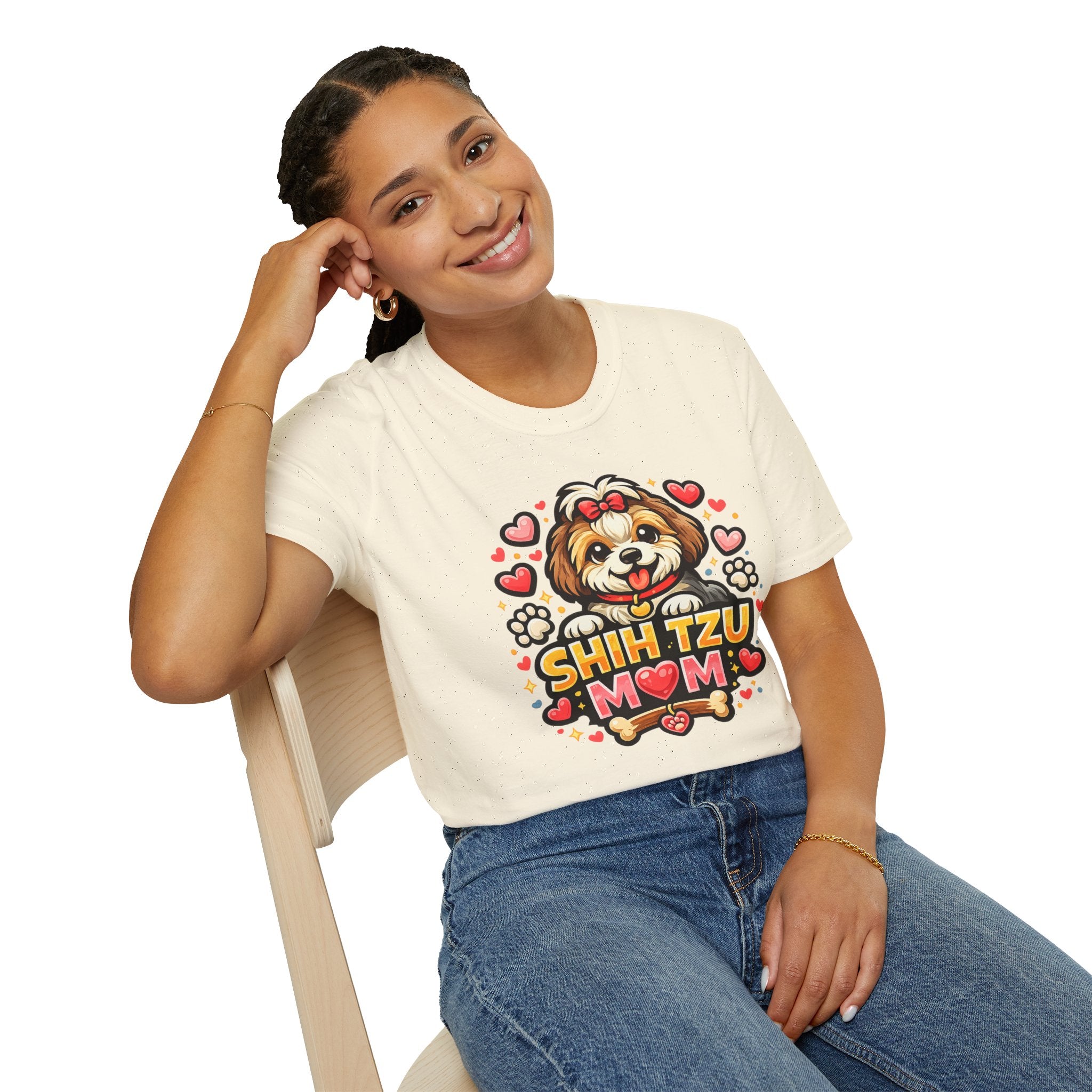 Shih Tzu Mom T-Shirt — Cute Shitzu Mom Tee