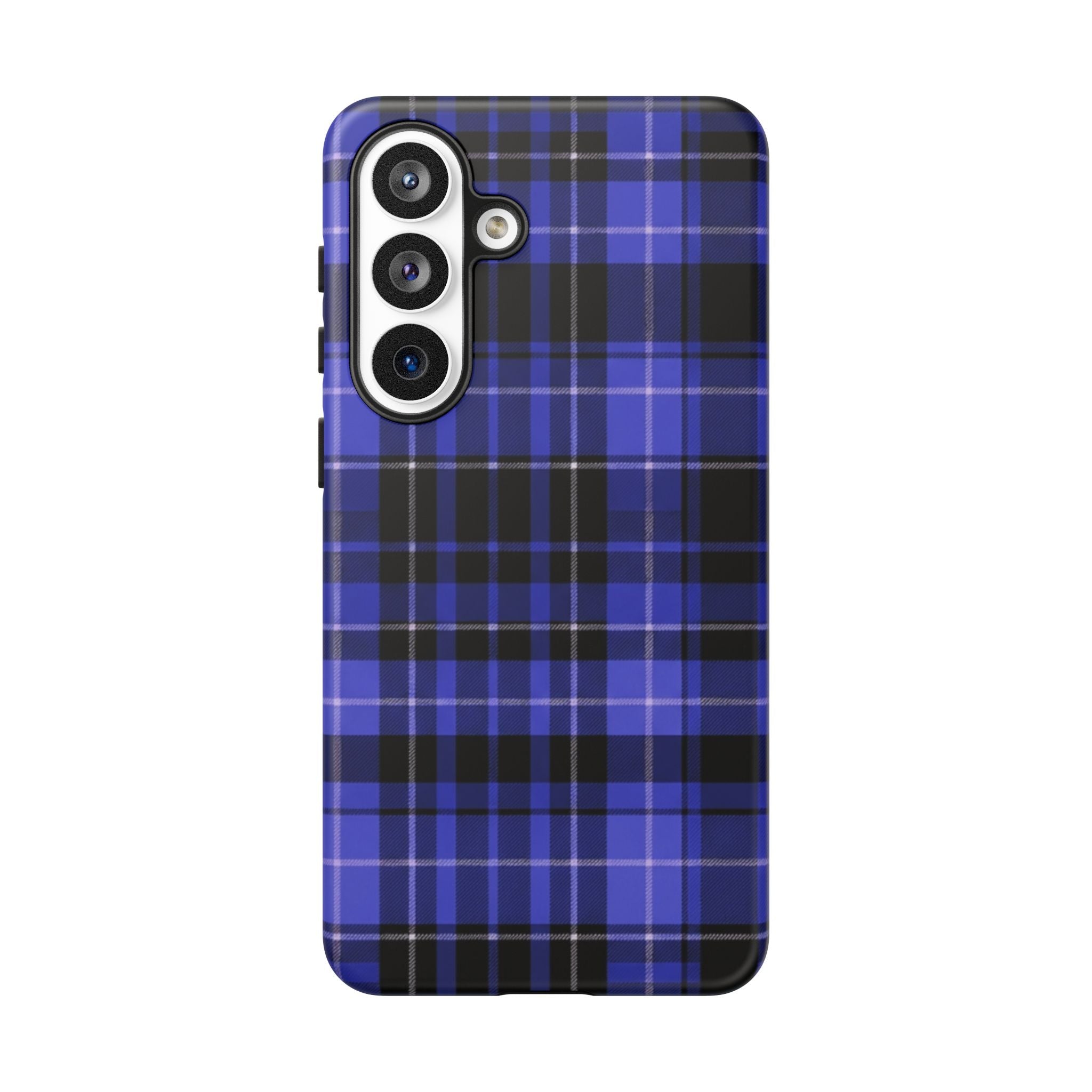 Blue Buffalo Plaid Tough Case — Blue Plaid Protective Phone Case