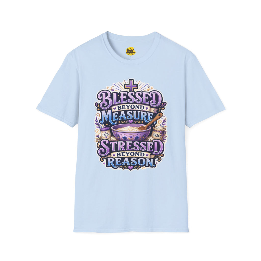 Blessed Beyond Measure T-Shirt — Faith-Inspired Christian Graphic Tee