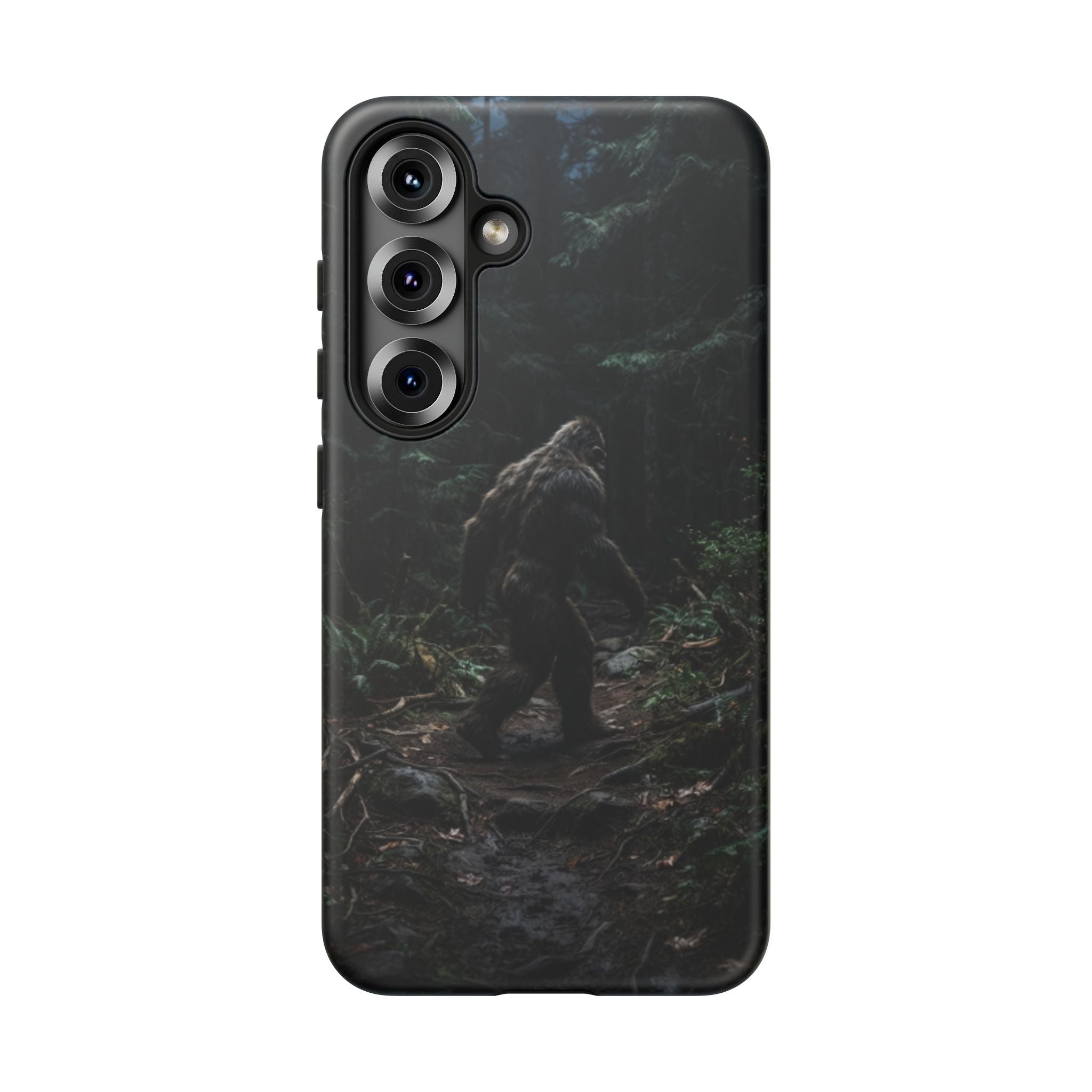 Bigfoot Forest Phone Case — Sasquatch Woodland Protective Cover