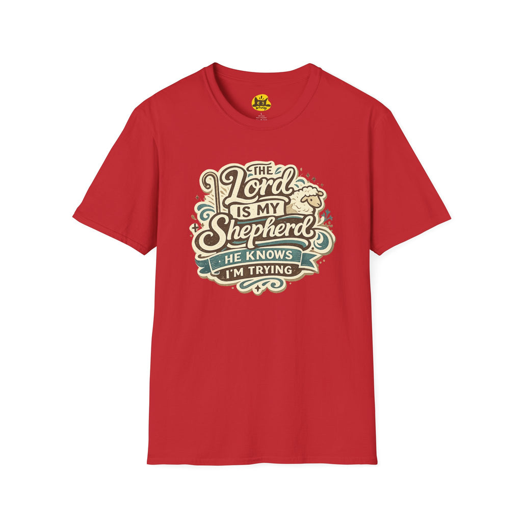 The Lord Is My Shepherd T-Shirt — Christian Faith Inspirational Tee