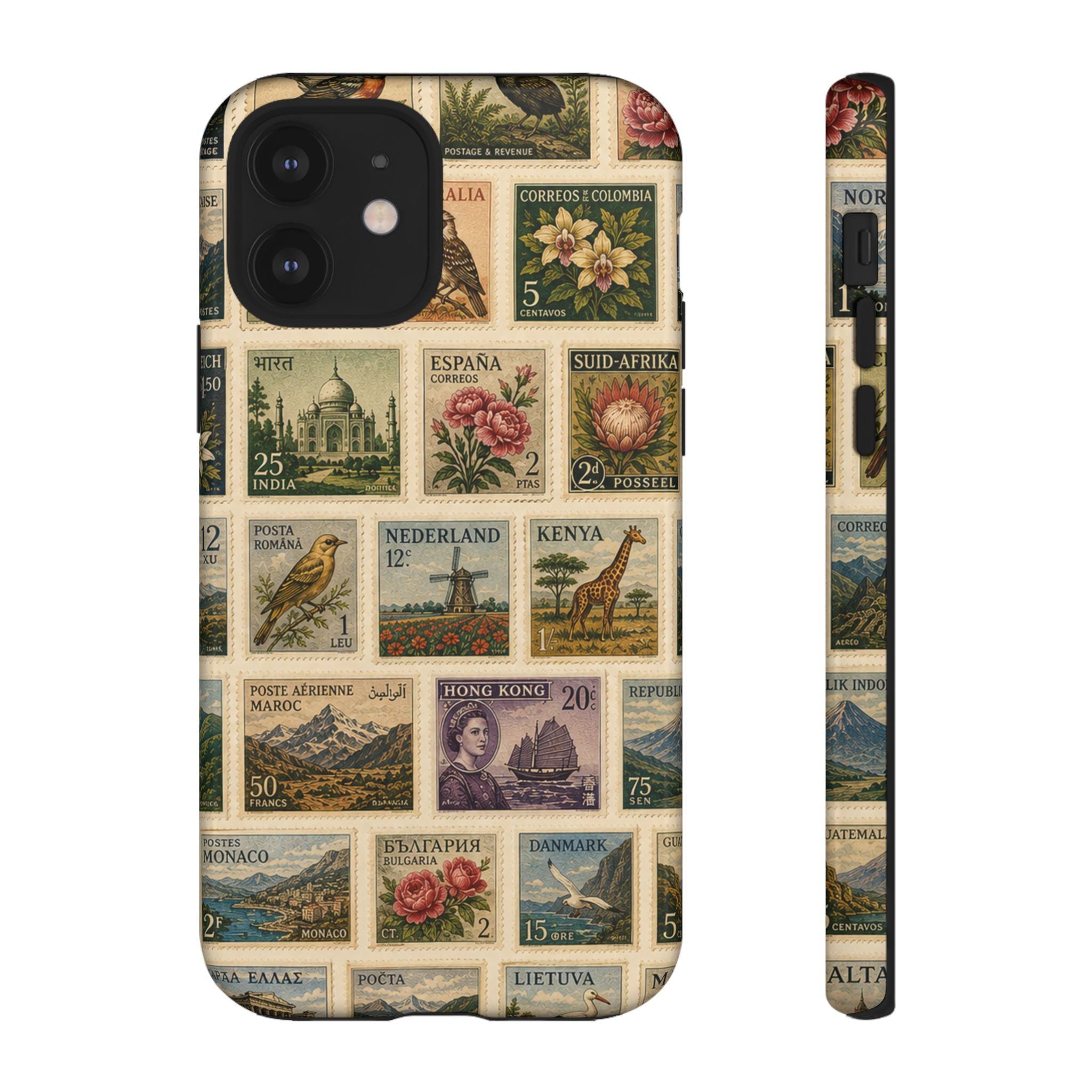 Vintage Postage Stamp Phone Case | Multiple Types