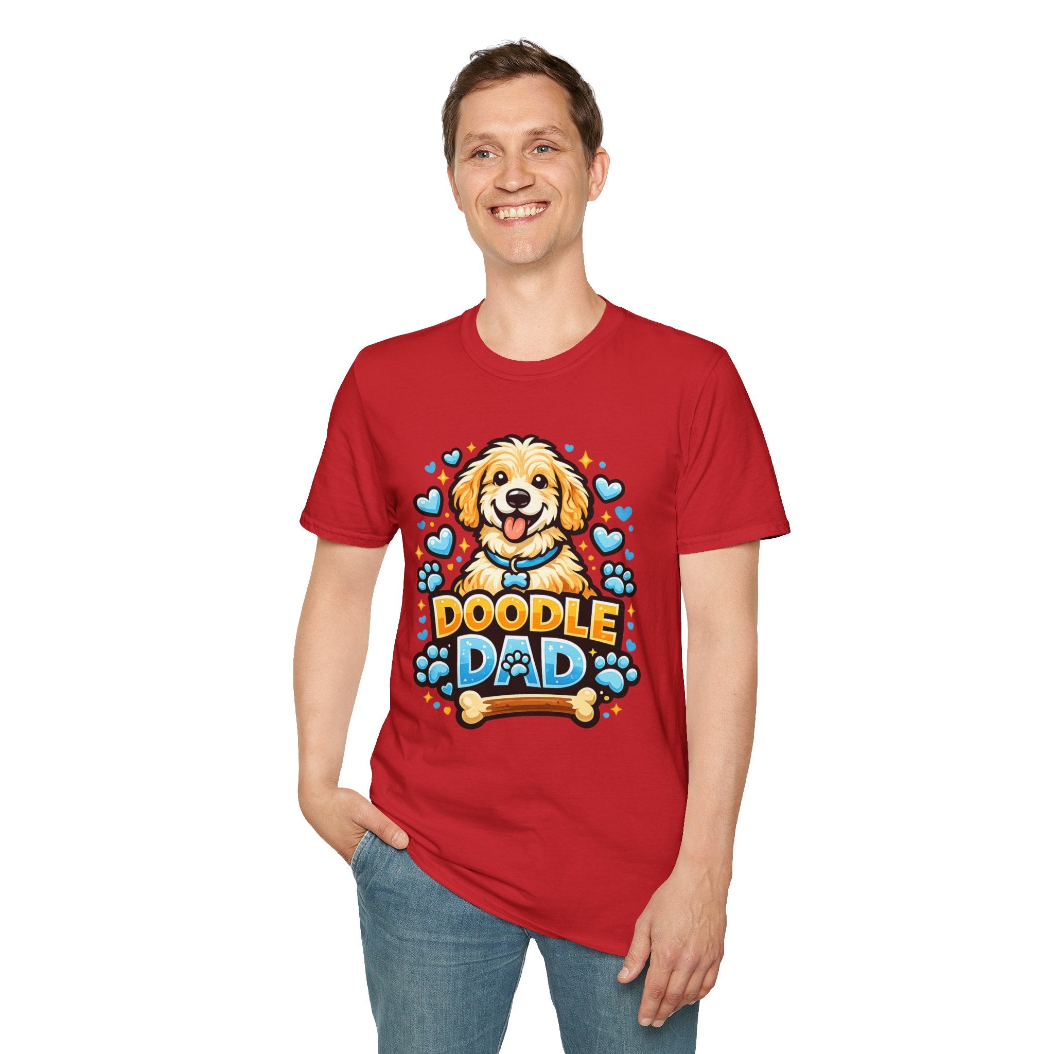 Doodle Dad T-Shirt — Cute Goldendoodle Dog Dad Tee