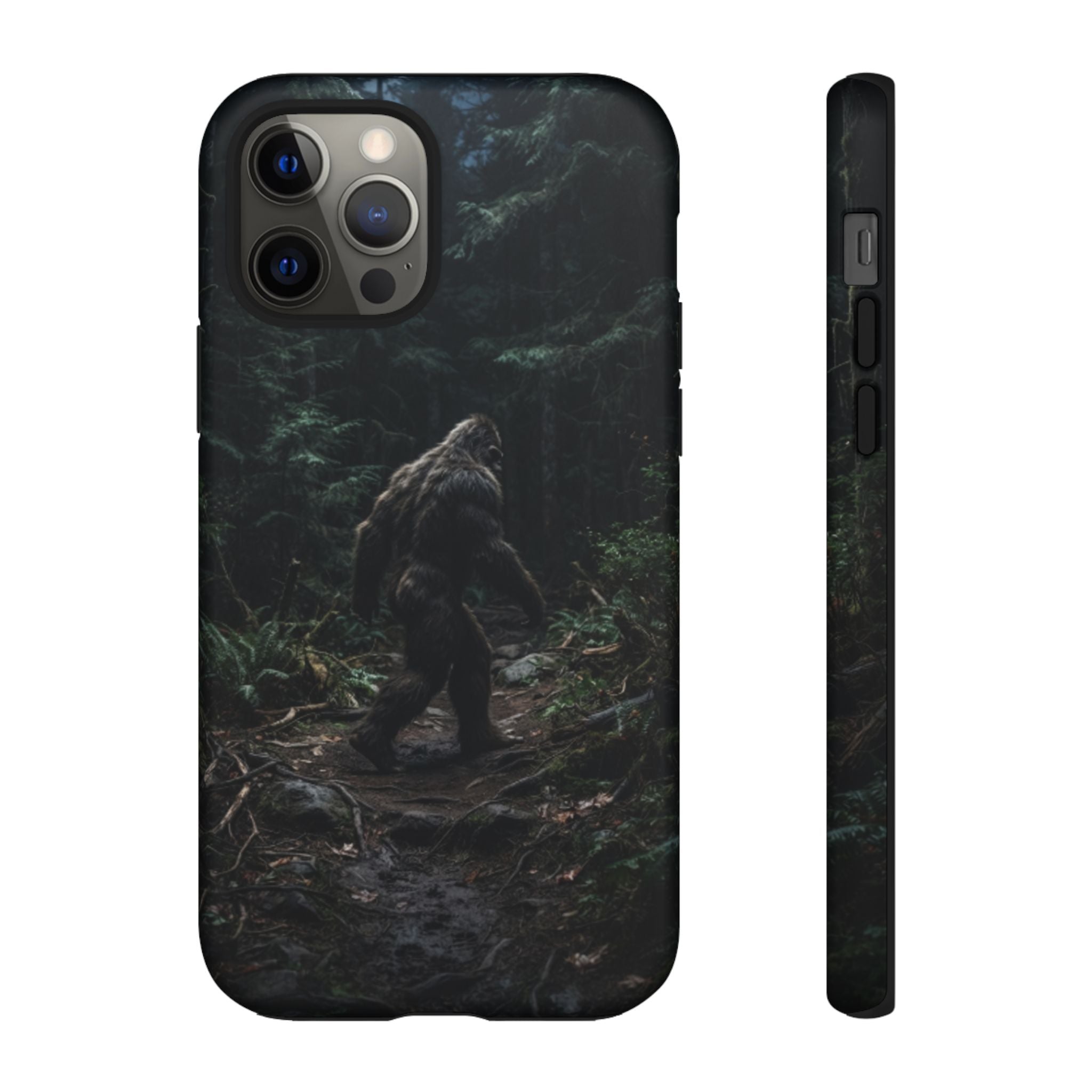 Bigfoot Forest Phone Case — Sasquatch Woodland Protective Cover