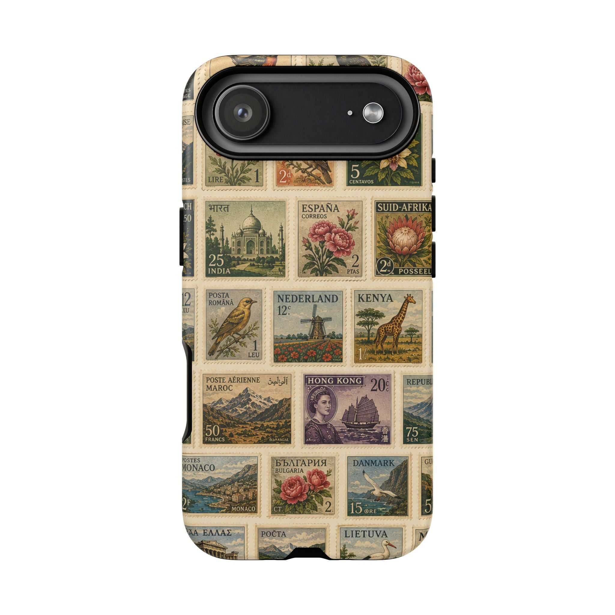 Vintage Postage Stamp Phone Case | Multiple Types