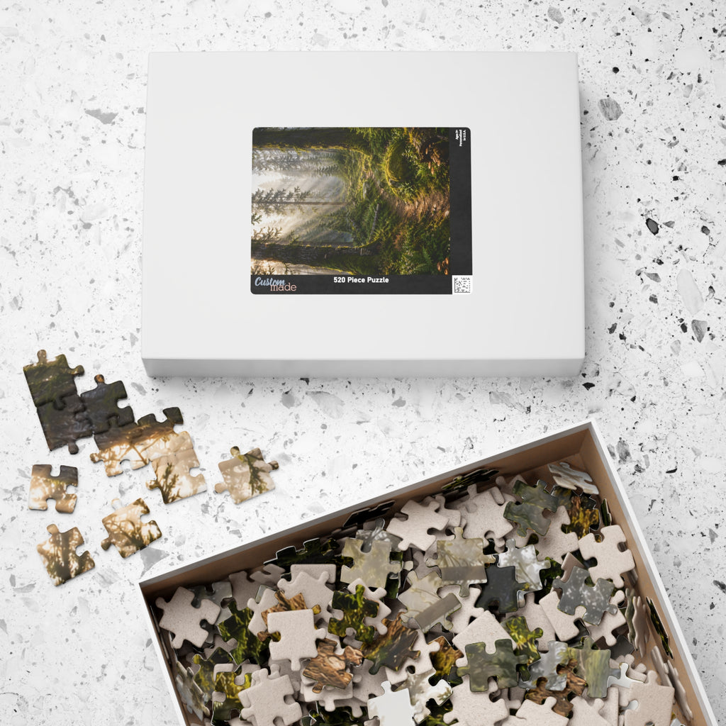Mystic Forest Path Puzzle — Scenic Woodland Jigsaw (110/252/520/1014 pcs)