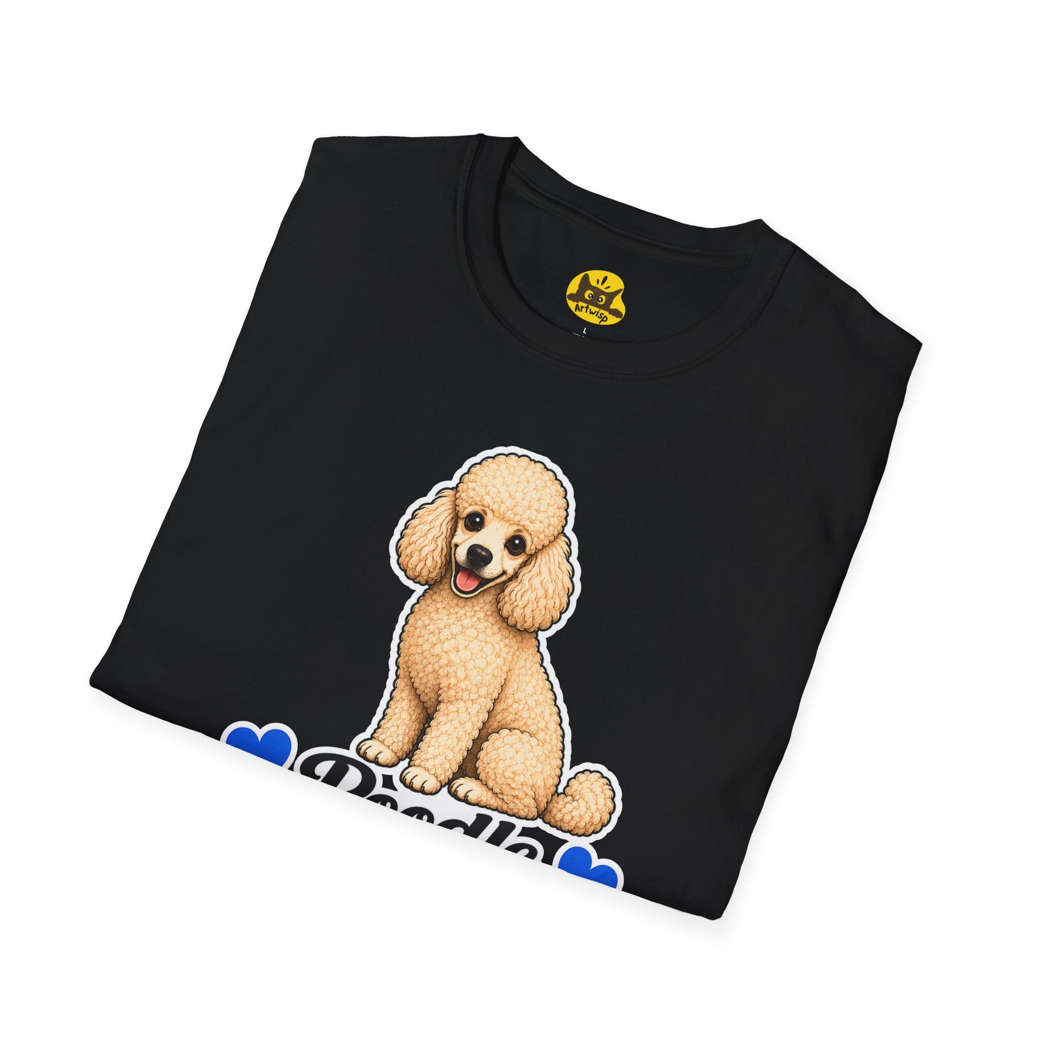 Poodle Papa T-Shirt – Cute Poodle Graphic Tee for Dog Lovers