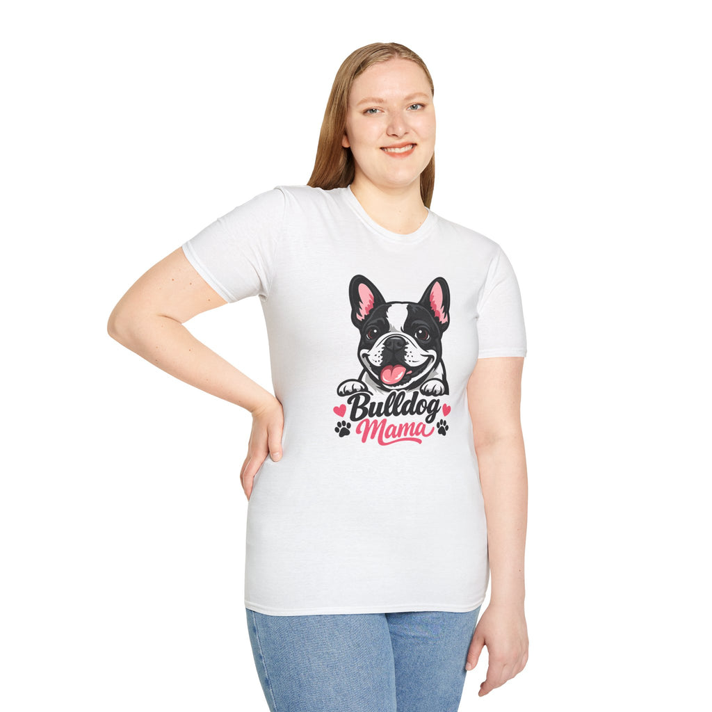 Bulldog Mama T-Shirt — Cute French/English Bulldog Tee for Dog Lovers