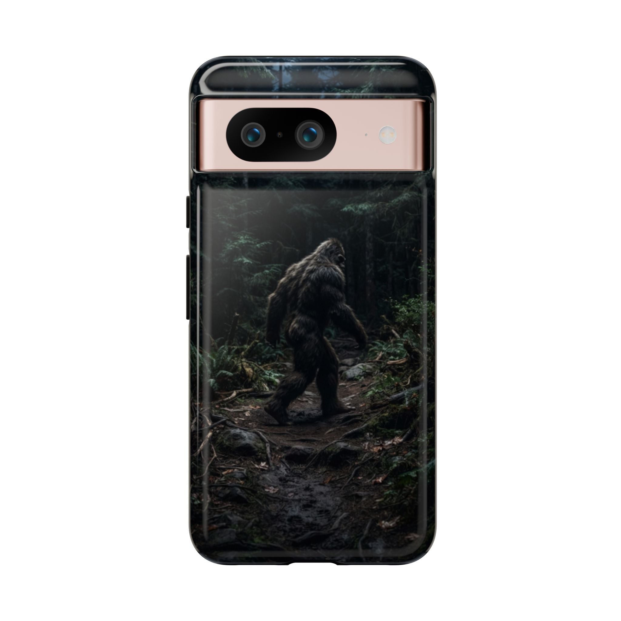 Bigfoot Forest Phone Case — Sasquatch Woodland Protective Cover