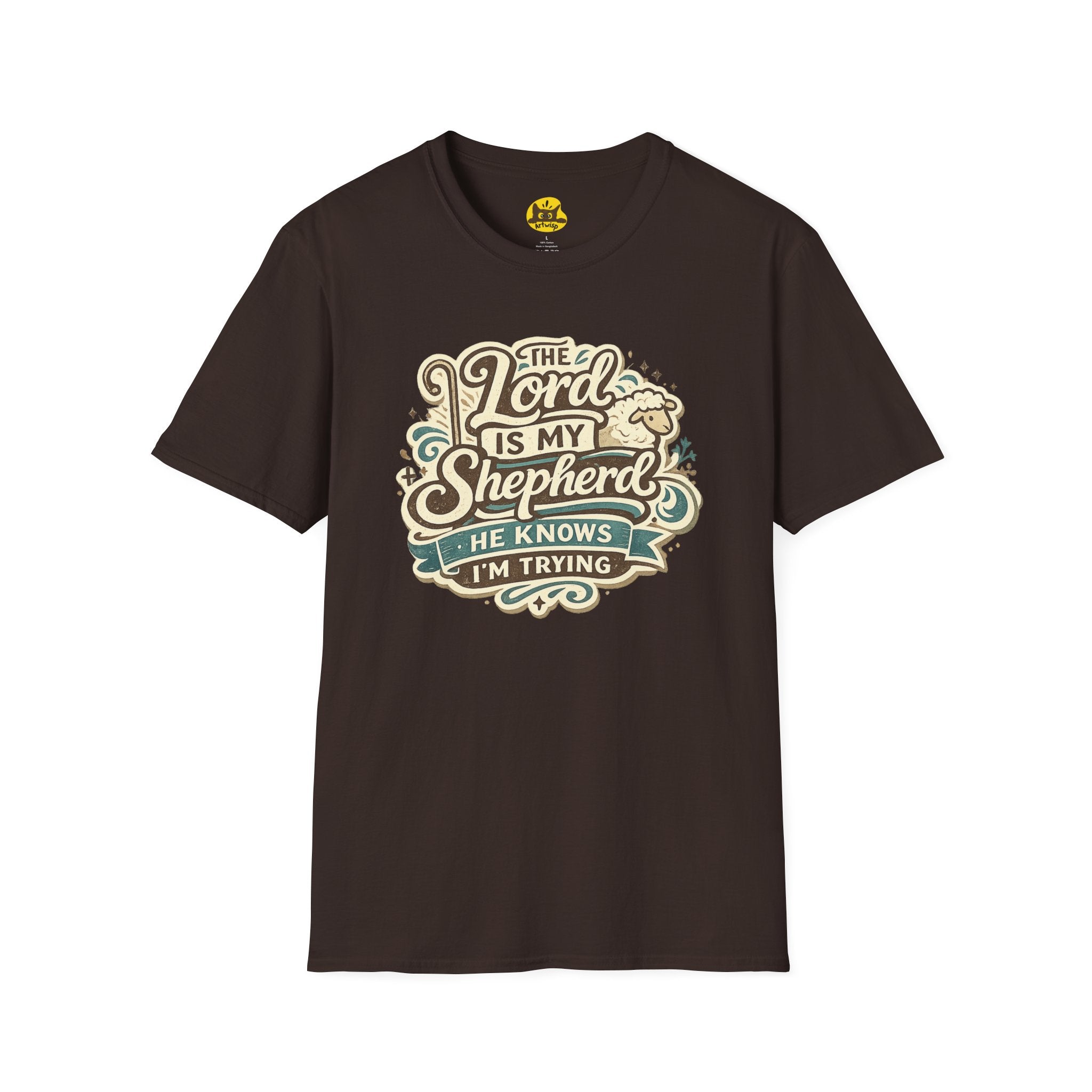 The Lord Is My Shepherd T-Shirt — Christian Faith Inspirational Tee