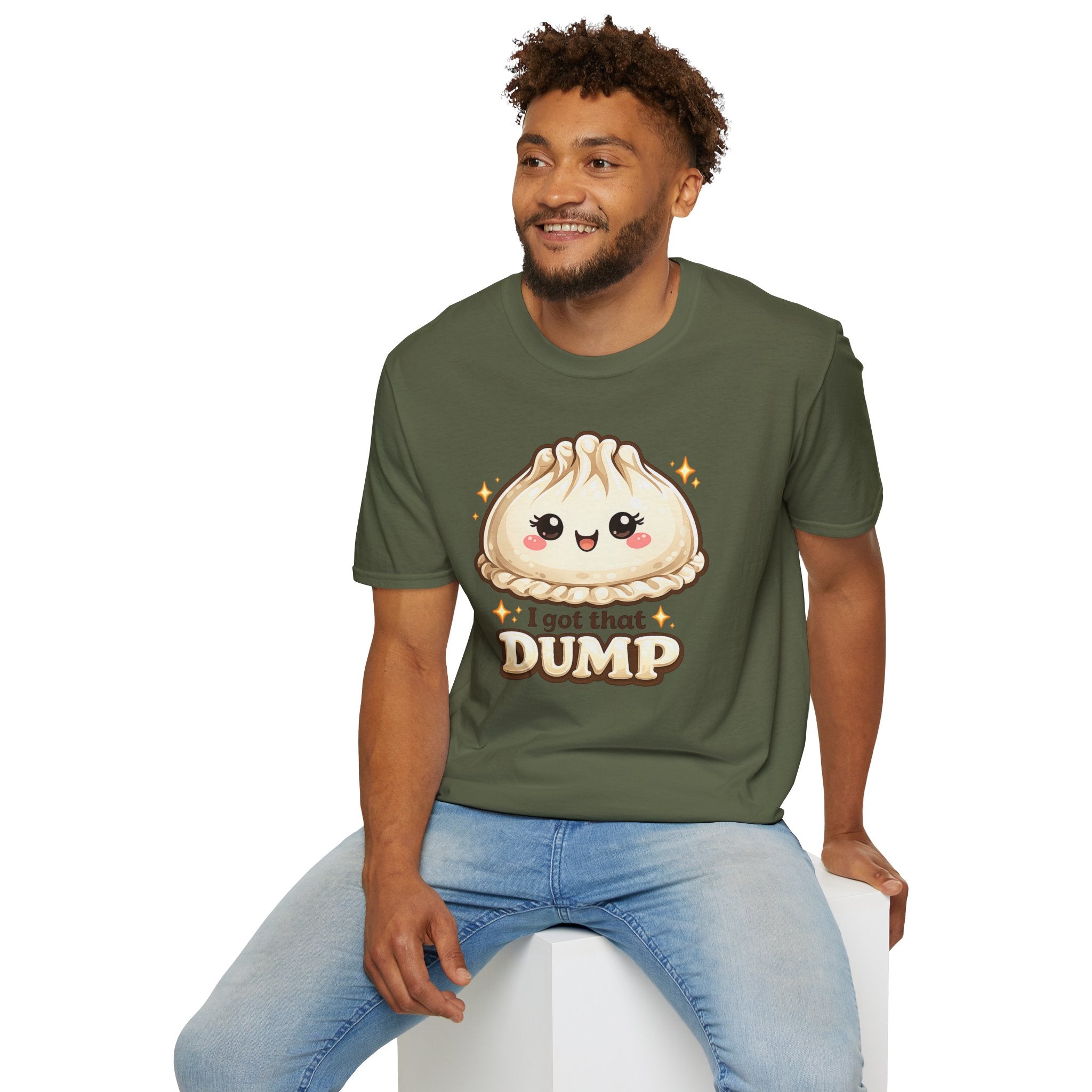 Dumpling T-Shirt — Cute Kawaii Dumpling Design with "I Got That Dump"