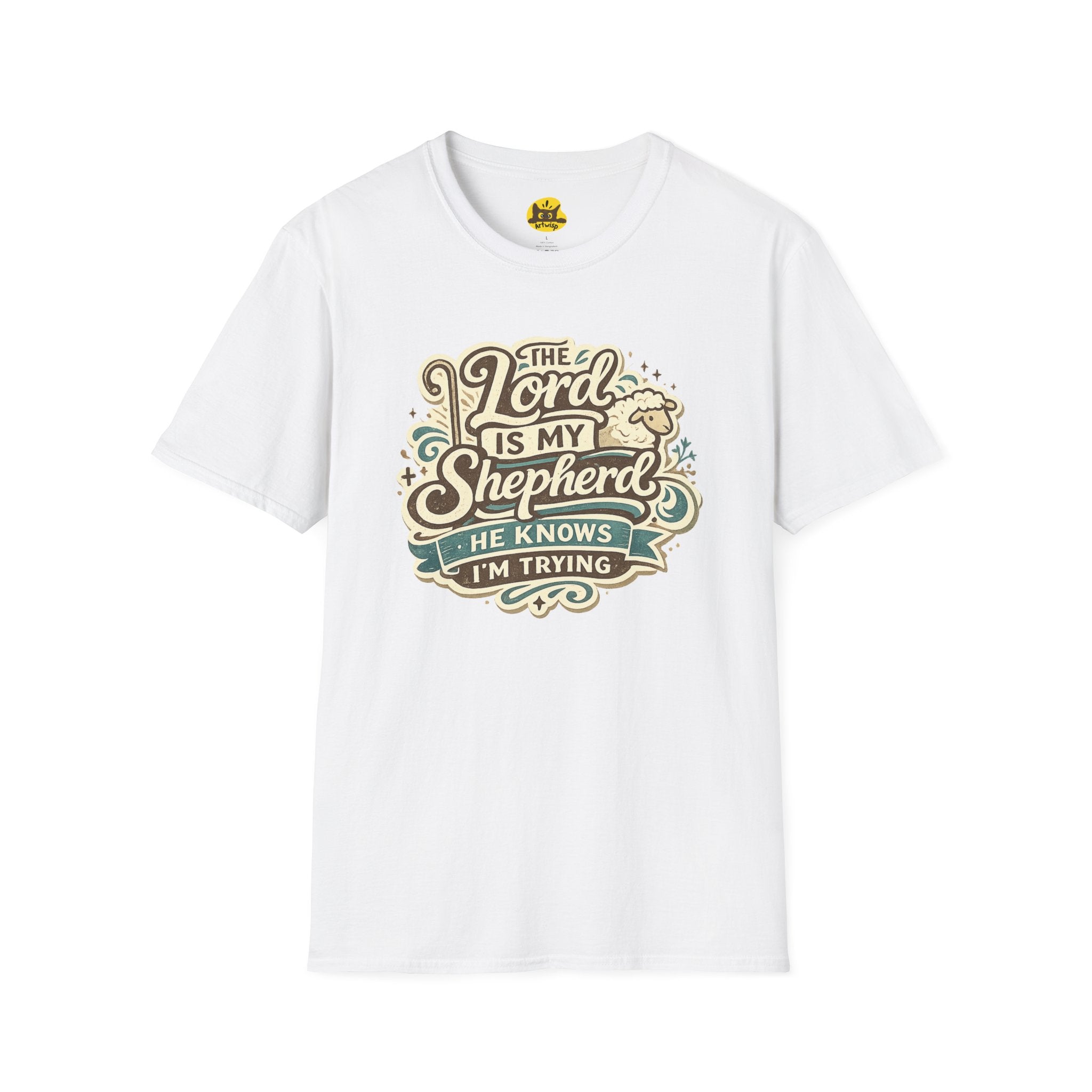The Lord Is My Shepherd T-Shirt — Christian Faith Inspirational Tee