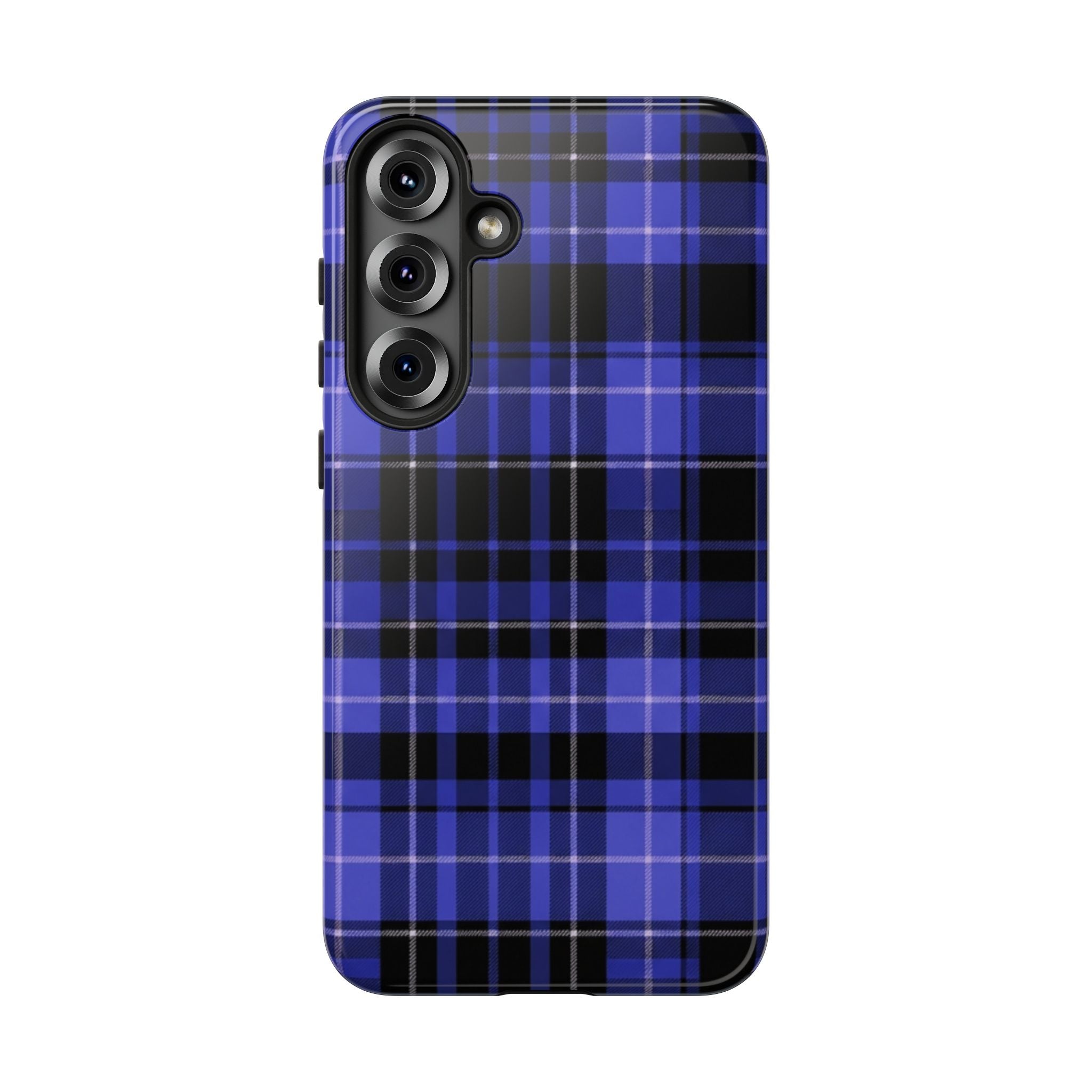 Blue Buffalo Plaid Tough Case — Blue Plaid Protective Phone Case