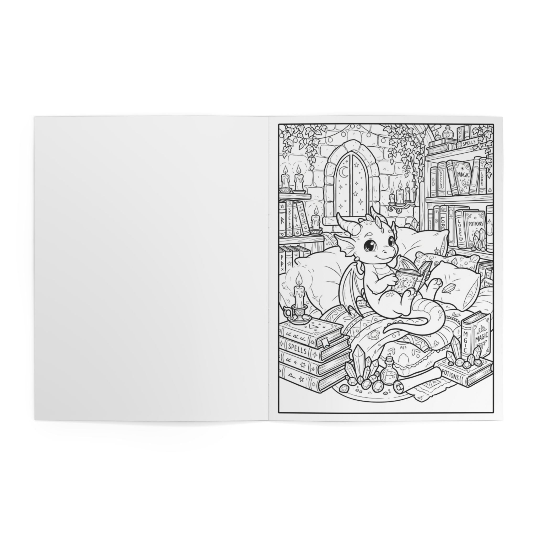 Awesome Coloring Book — Mythical Creatures Volume 2 (Create. Color. Imagine.)