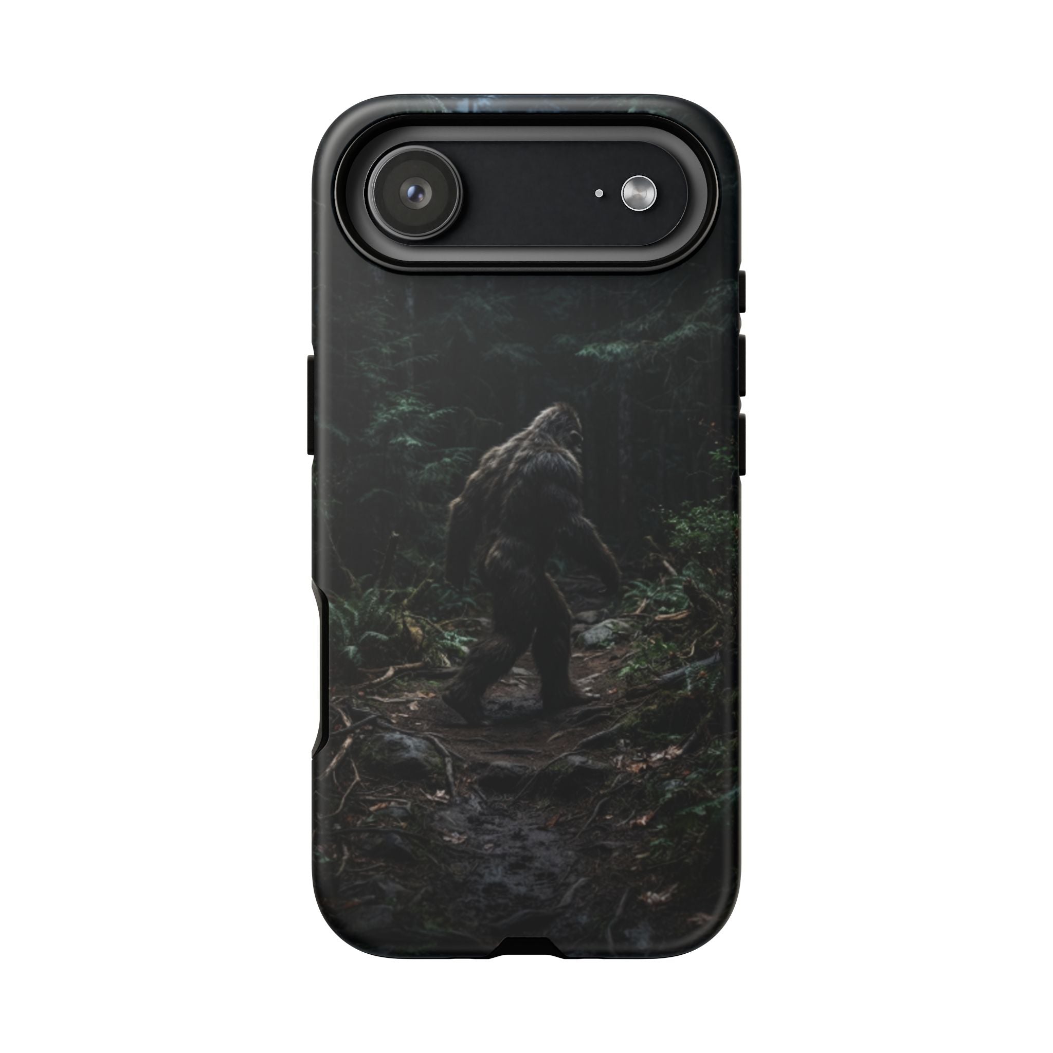 Bigfoot Forest Phone Case — Sasquatch Woodland Protective Cover