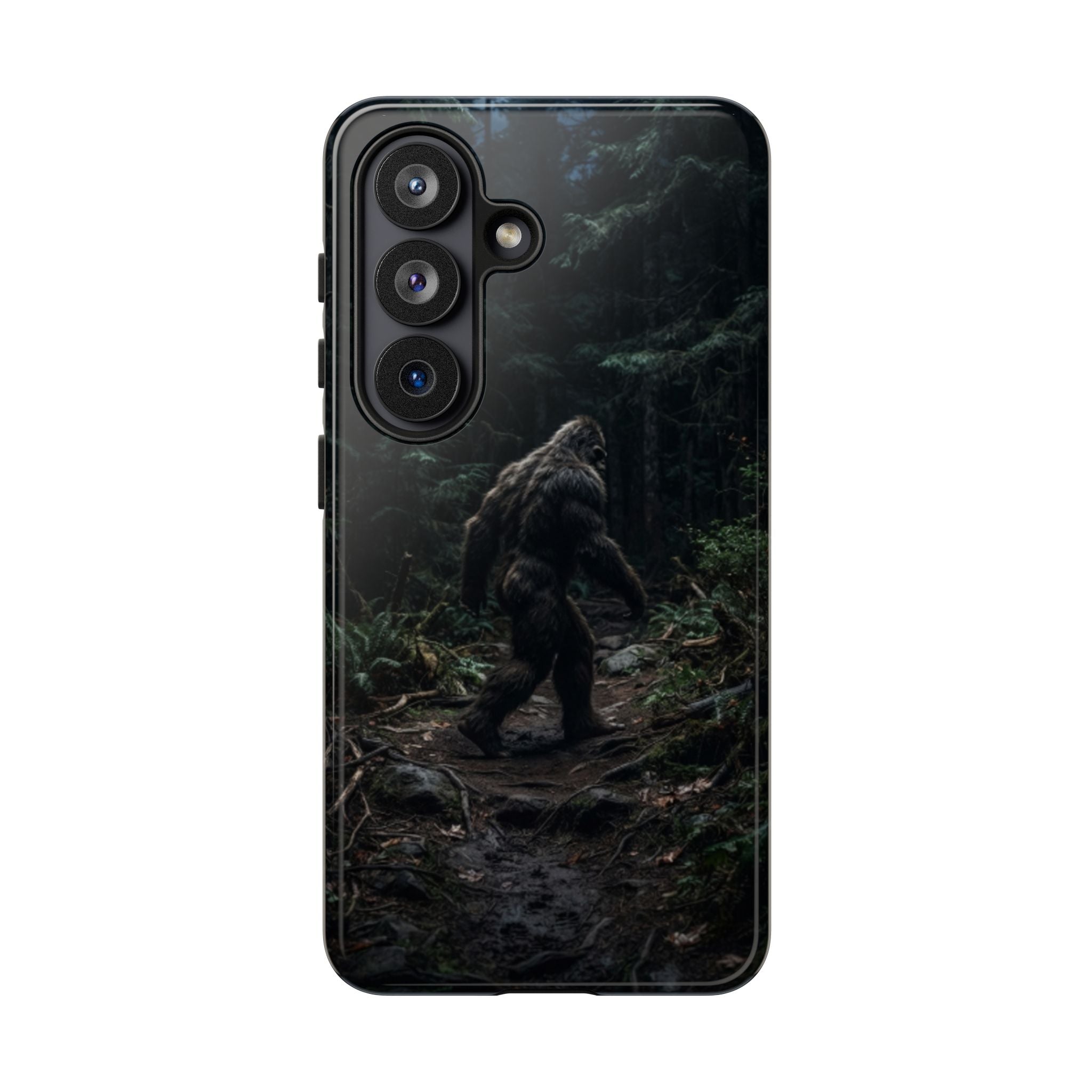 Bigfoot Forest Phone Case — Sasquatch Woodland Protective Cover