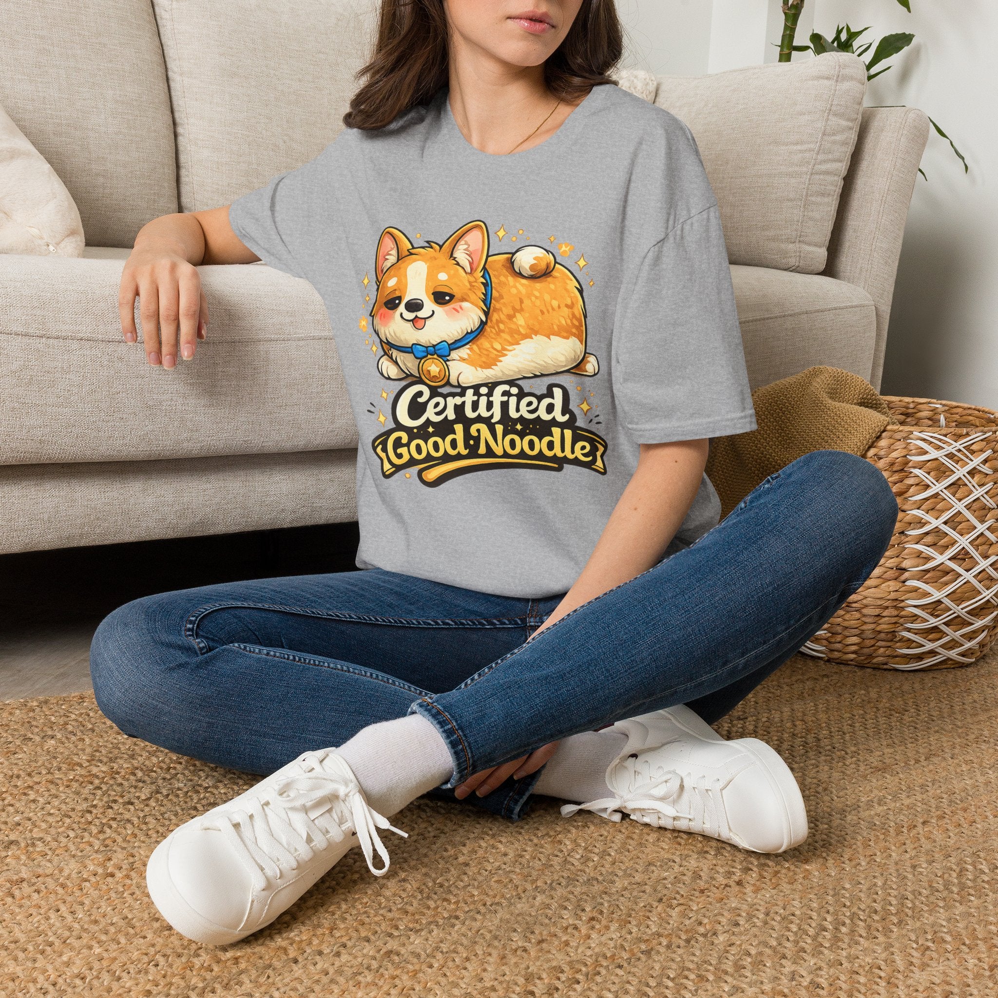 Certified Good Noodle Corgi T-Shirt