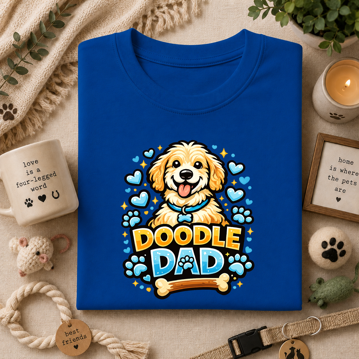 Doodle Dad T-Shirt — Cute Goldendoodle Dog Dad Tee