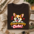 Corgi-ously Cute! Corgi Graphic T-Shirt