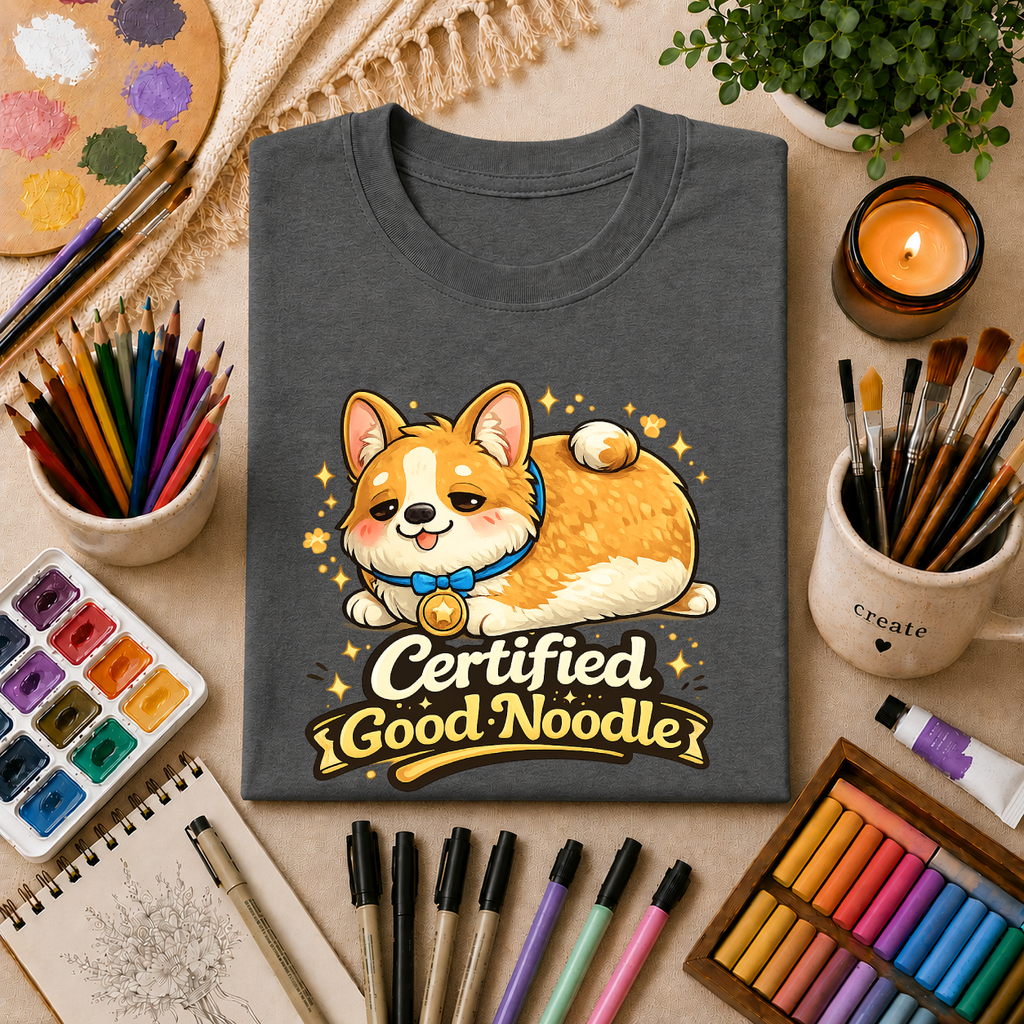 Certified Good Noodle Corgi T-Shirt