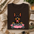 Pinscher Mama T‑Shirt — Cute Doberman Pincher Dog Mom Tee